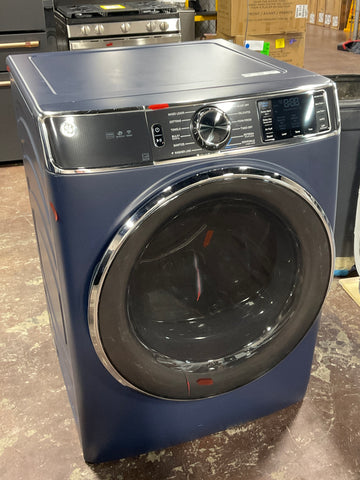 Dryer of model GFD85ESPNRS. Image # 1: GE® 7.8 cu. ft. Capacity Smart Front Load Electric Dryer with Steam and Sanitize Cycle
