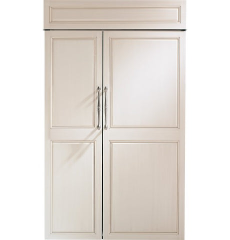 Refrigerator of model ZIS480NNII. Image # 5: Monogram 48" Smart Built-In Side-by-Side Refrigerator