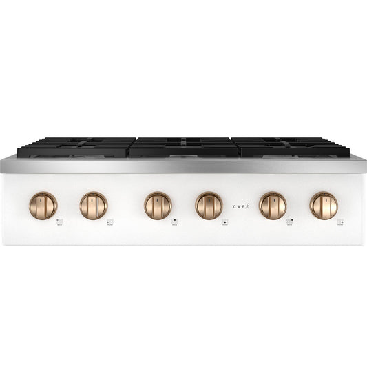 GE Café™ 36" Commercial-Style Gas Rangetop with 6 Burners (Natural Gas)