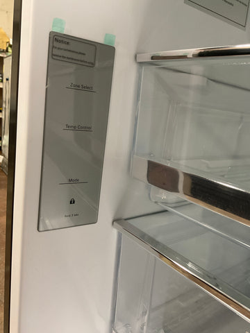 Refrigerator of model GLE12HSPSS. Image # 3: GE® 11.9 Cu. Ft. Bottom-Freezer Refrigerator