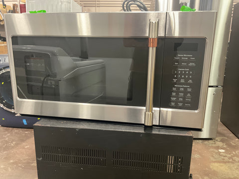 Microwave Oven of model CVM519P2PS1. Image # 1: GE Café™ 1.9 Cu. Ft. Over-the-Range Microwave Oven