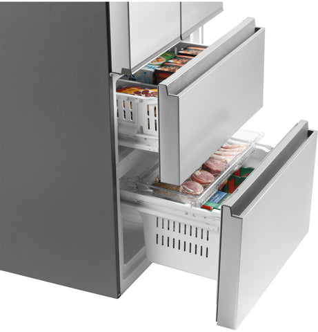 Refrigerator of model QJS15HYRFS. Image # 6: GE 14.5 Cu. Ft. 4 Door Refrigerator