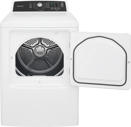 Dryer of model FFRG4120SW. Image # 6: Frigidaire 6.7 Cu. Ft. Free Standing Gas Dryer