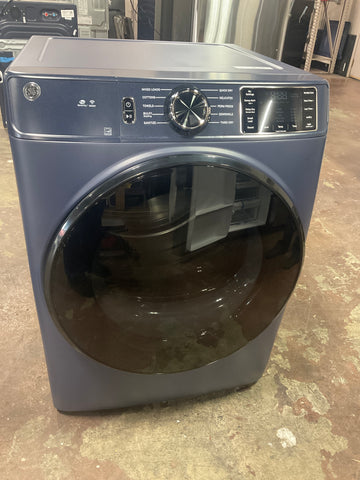 Dryer of model GFD55ESPRRS. Image # 1: GE® 7.8 cu. ft. Capacity Smart Front Load Electric Dryer with Sanitize Cycle