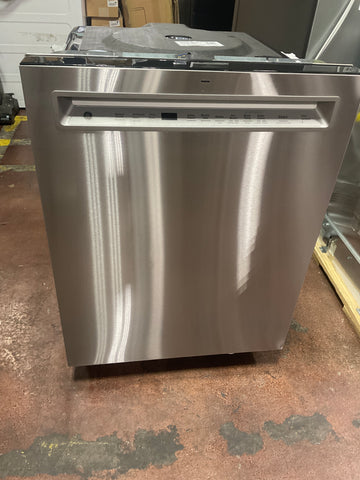 Dishwasher of model GDF670SYVFS. Image # 1: GE® Fingerprint Resistant Front Control with Stainless Steel Interior Dishwasher with Sanitize Cycle