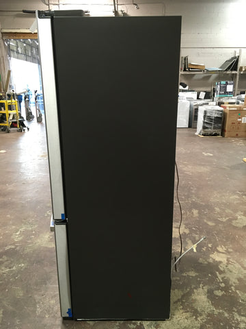 Refrigerator of model GYE18JYLFS. Image # 3: GE® ENERGY STAR® 17.5 Cu. Ft. Counter-Depth French-Door Refrigerator
