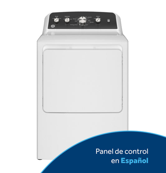 GE® 7.2 cu. ft. Capacity Electric Dryer with Spanish Panel and Up To 120 ft. Venting