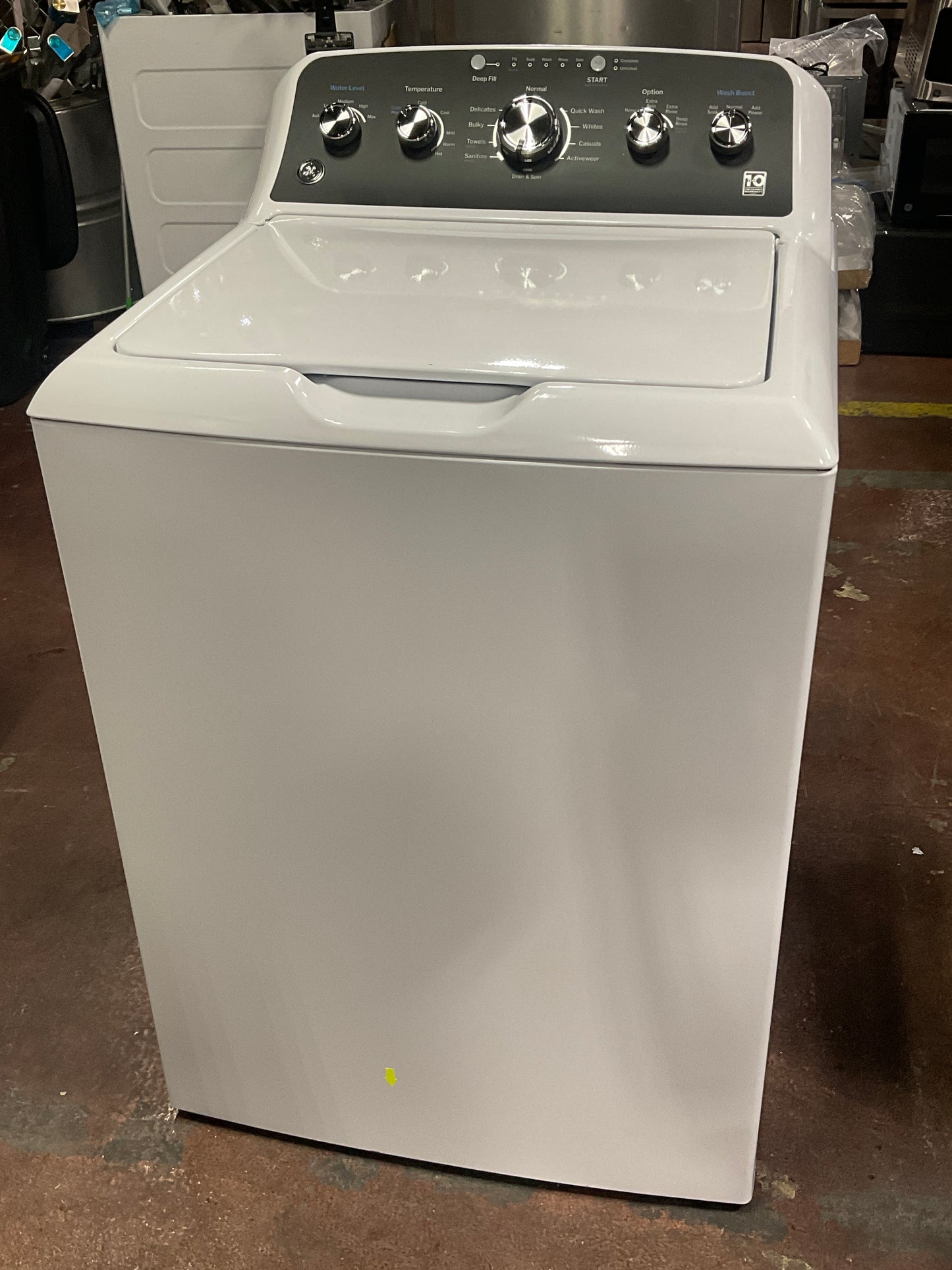 Front view, door closed