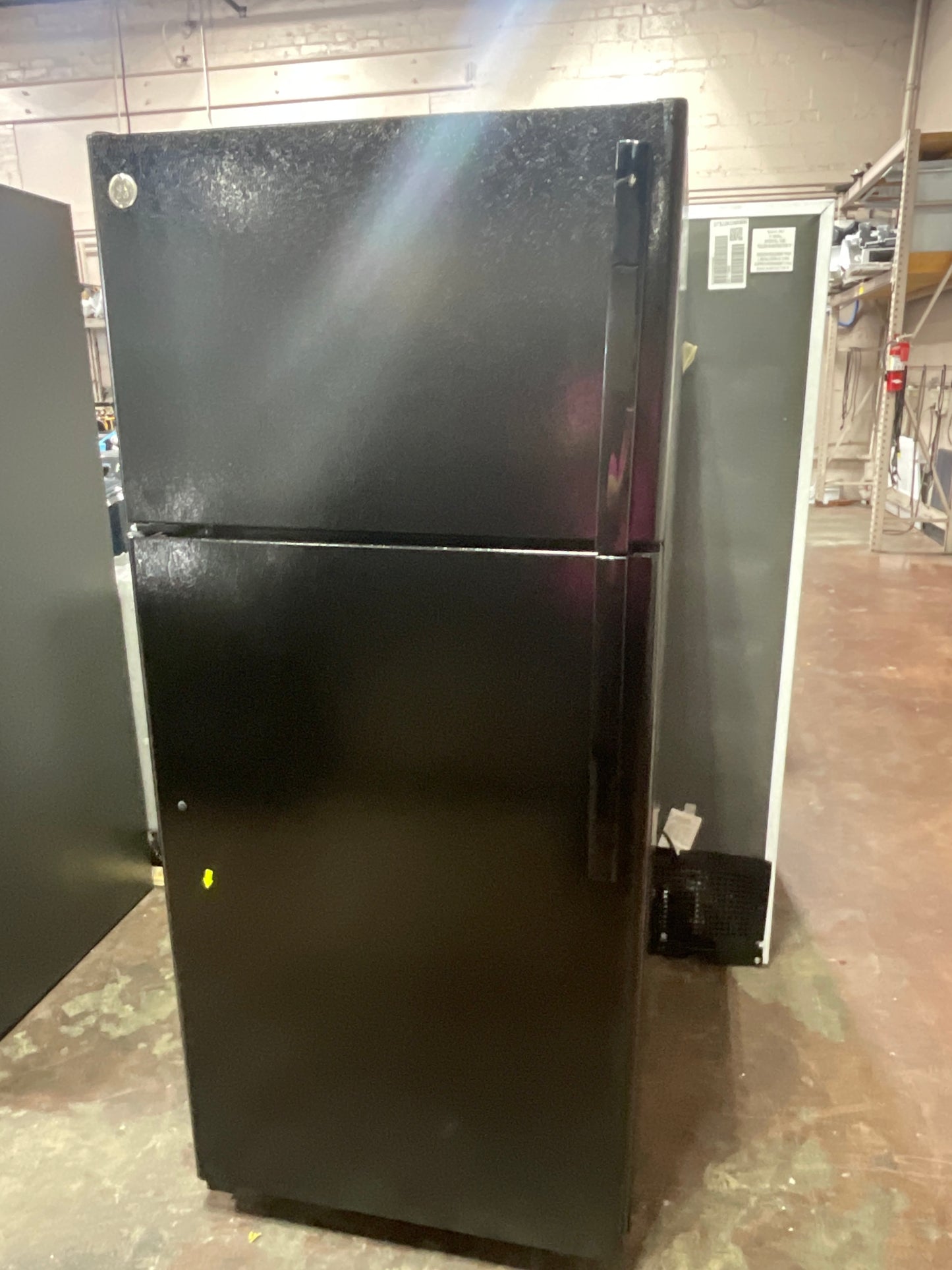 Front view, door closed