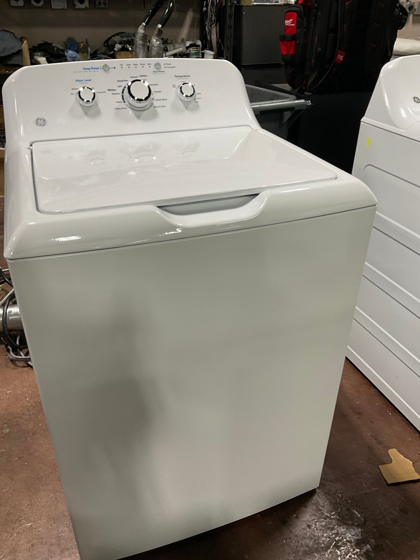 Front view, door closed