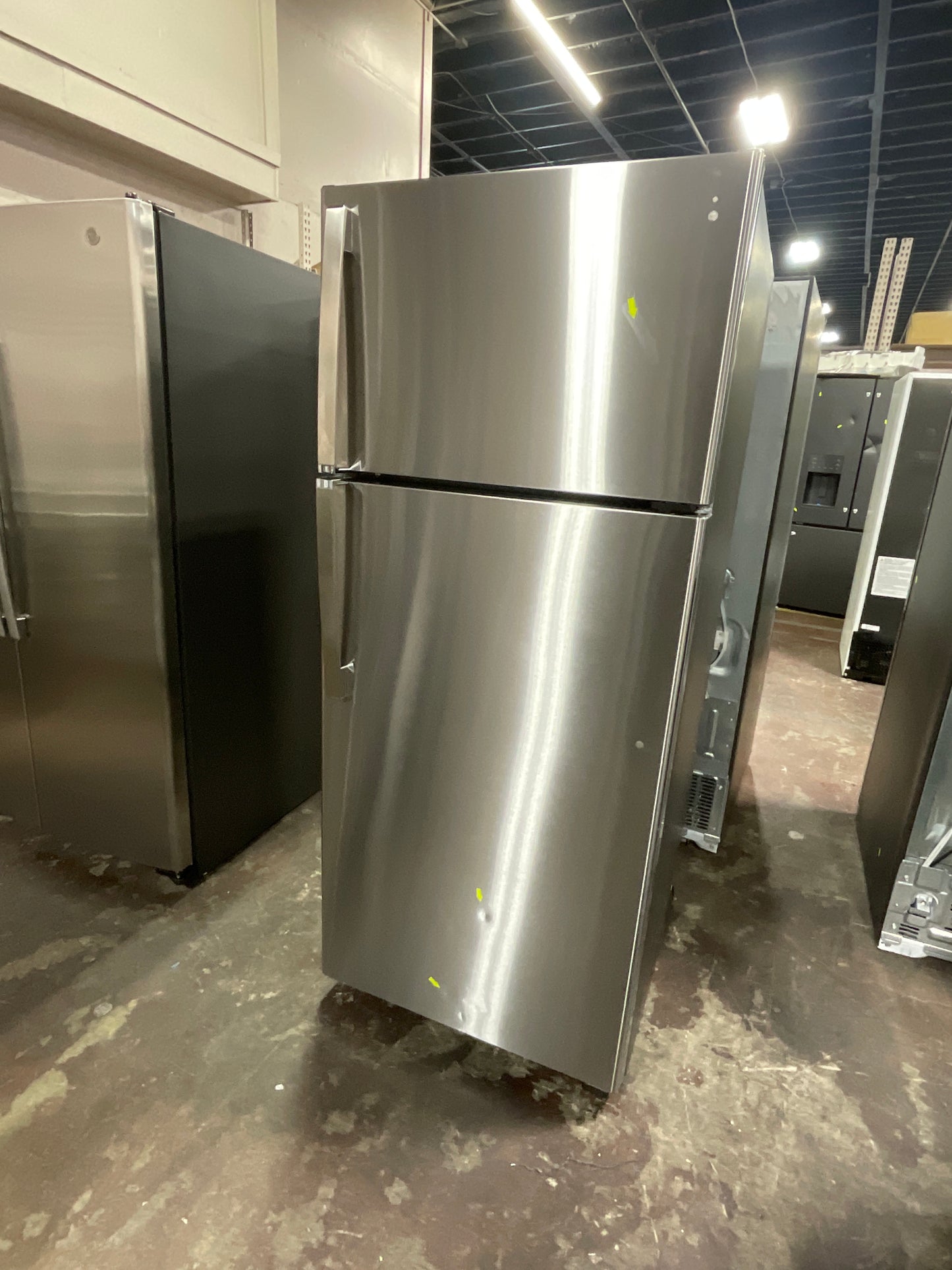 Front view, door closed