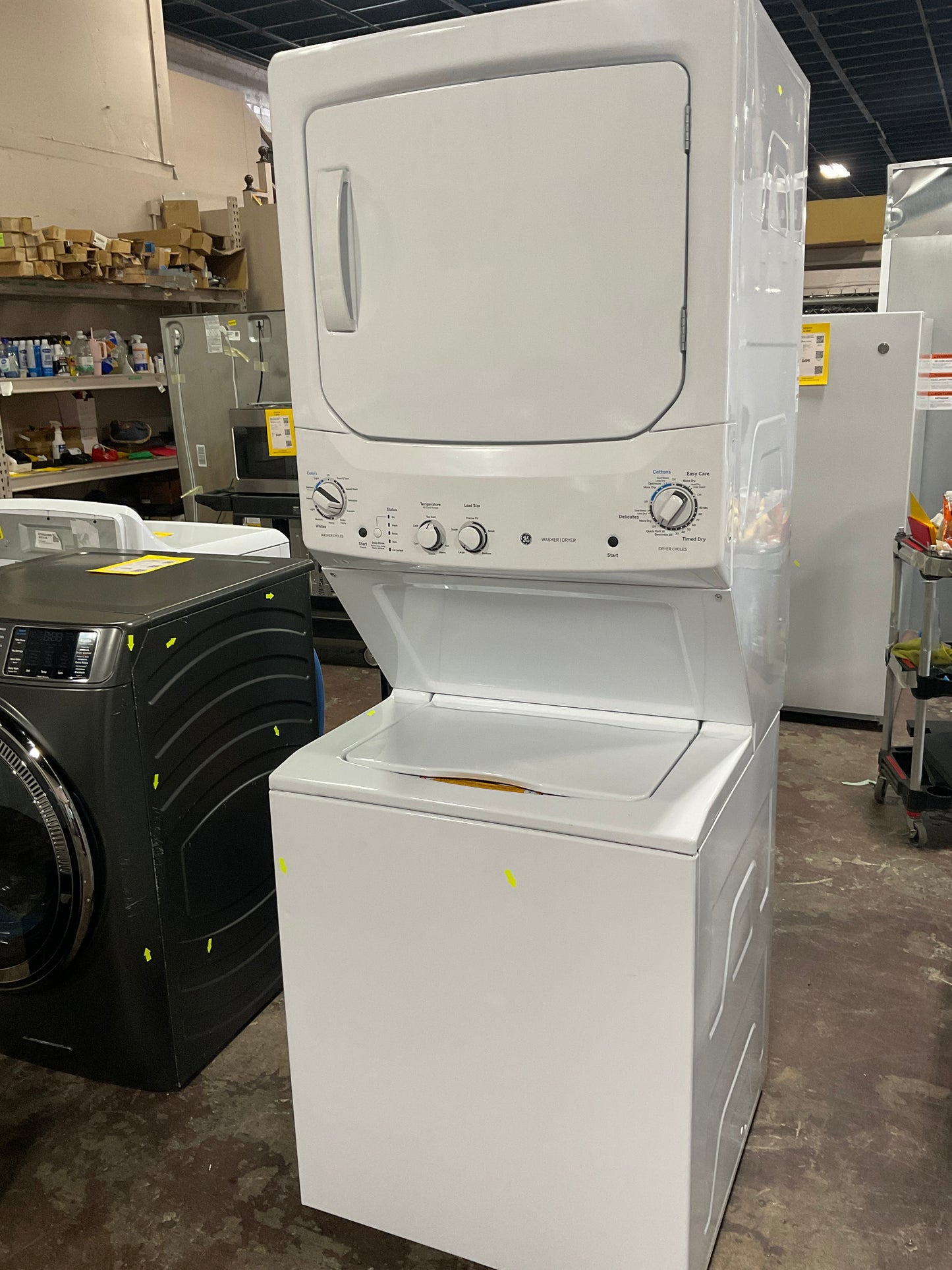 Front view, doors closed