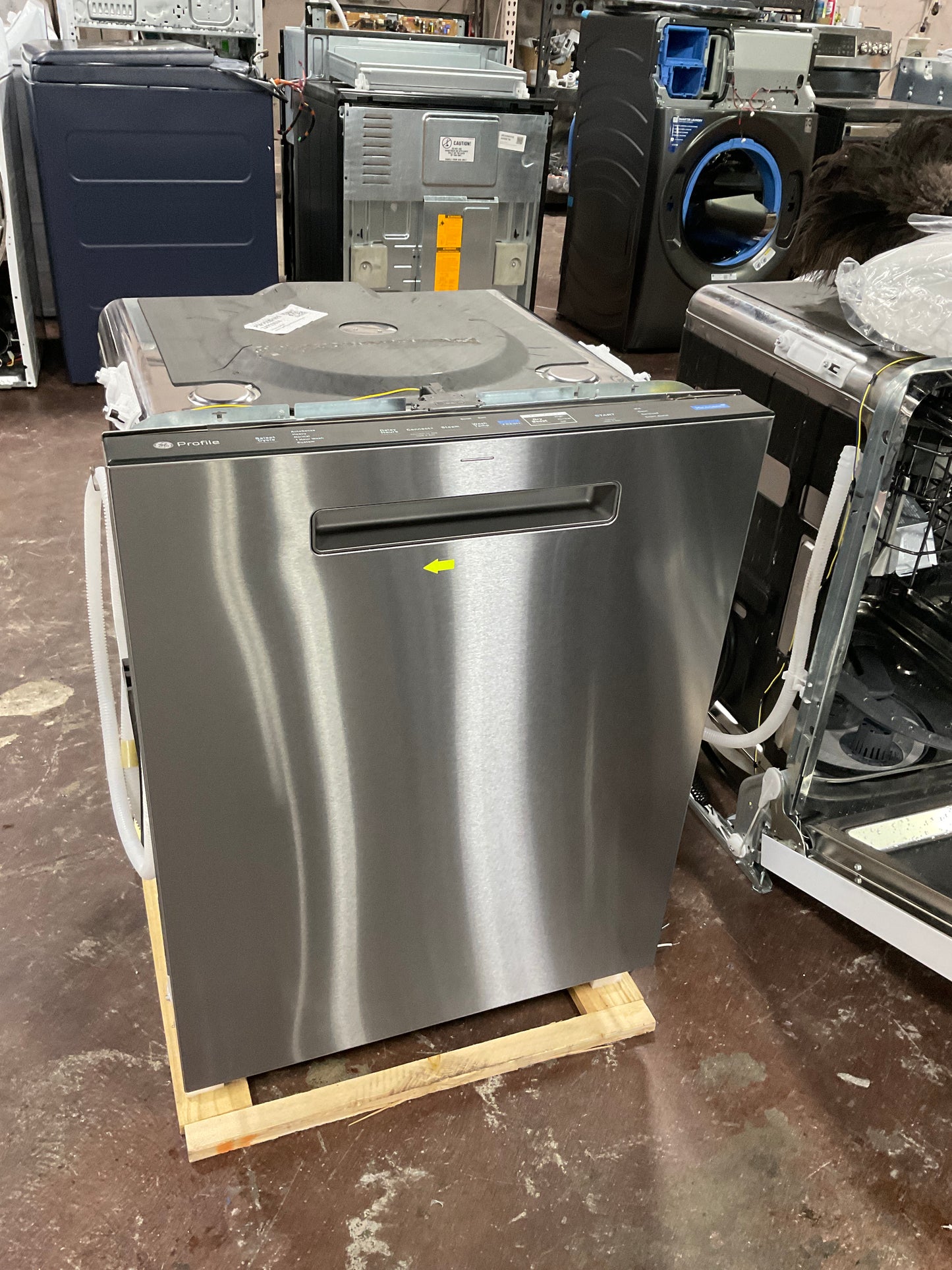 Front view, doors closed