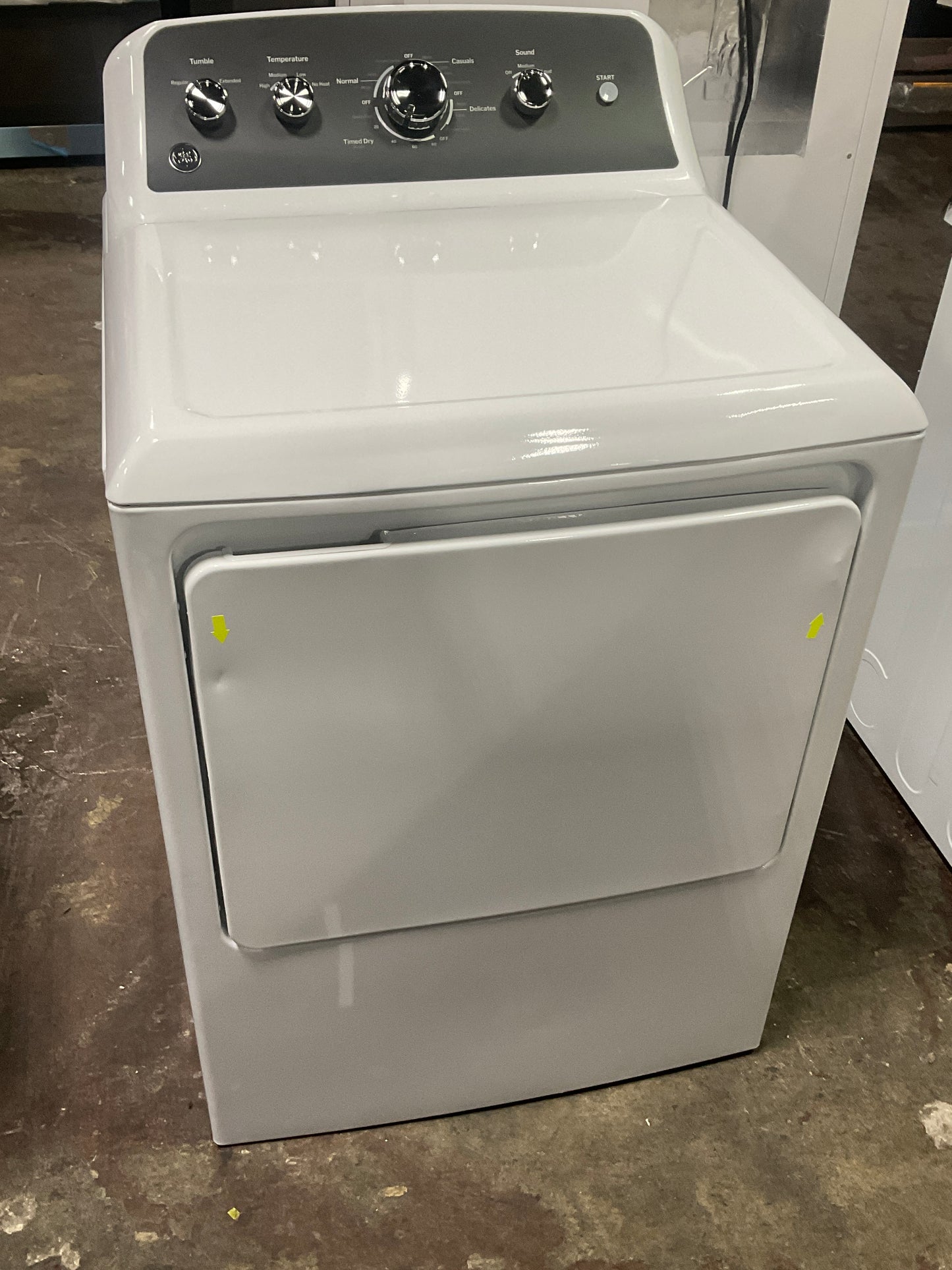 Front view, door closed