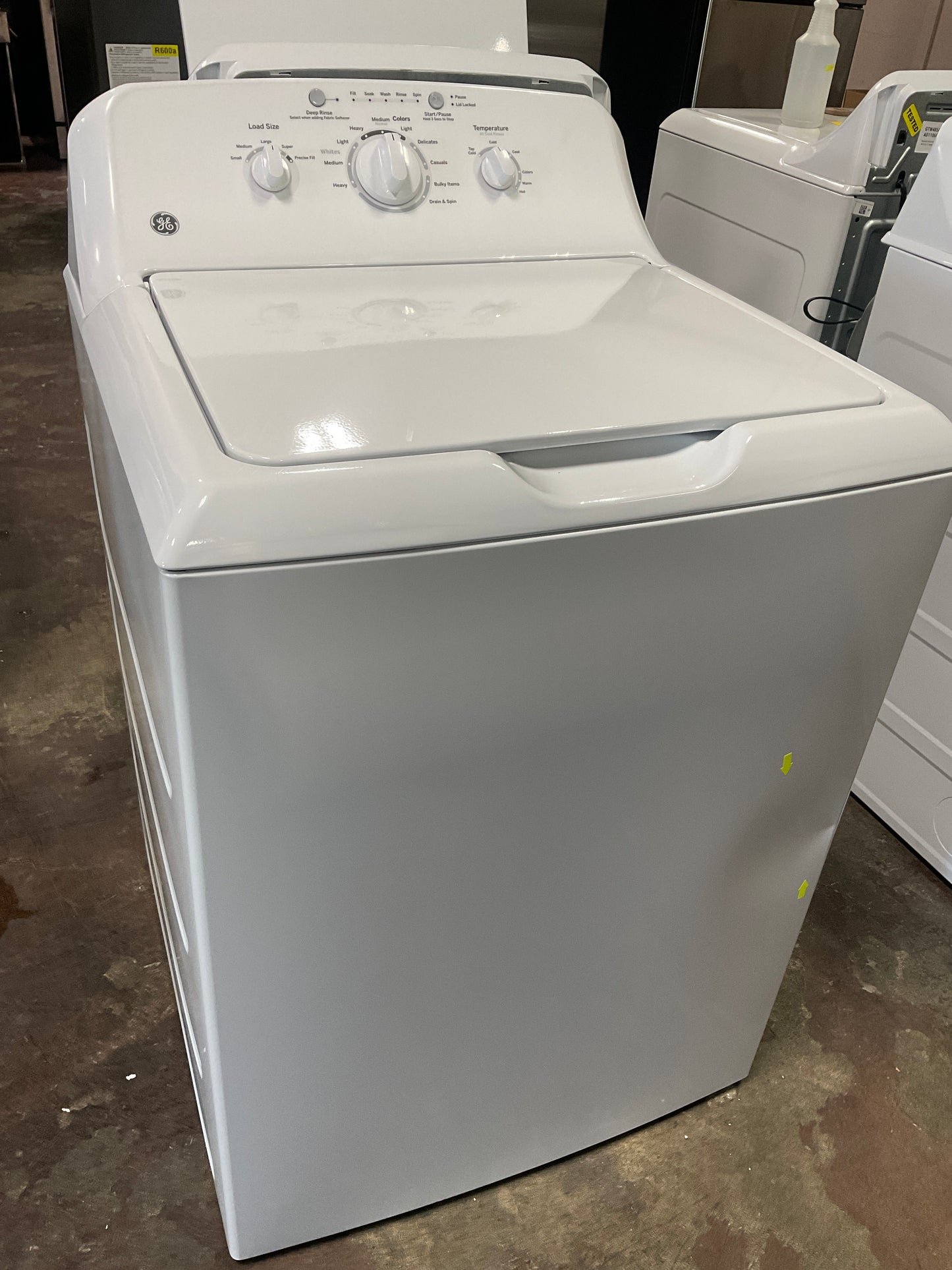 Front view, door closed