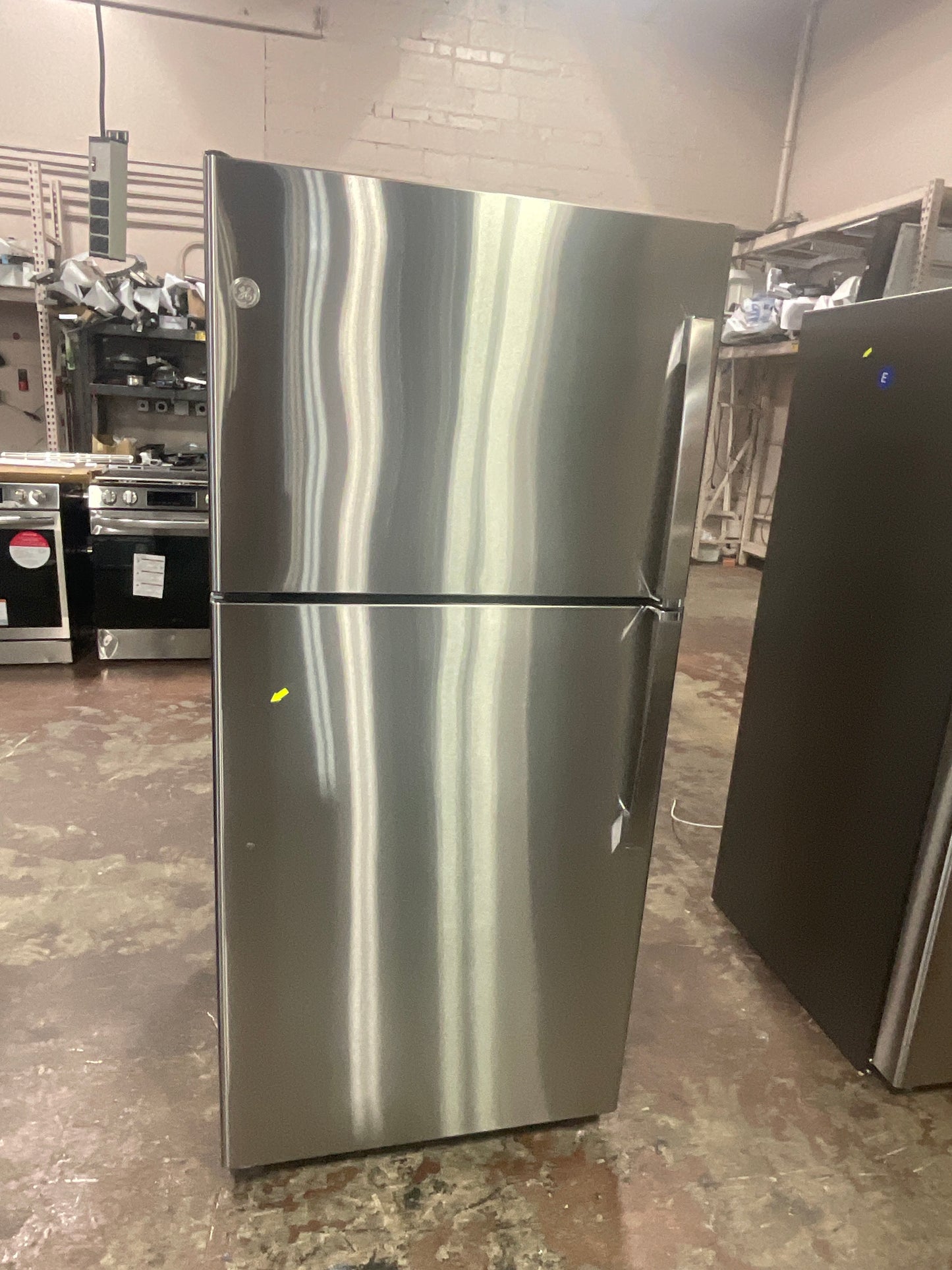 Front view, door closed