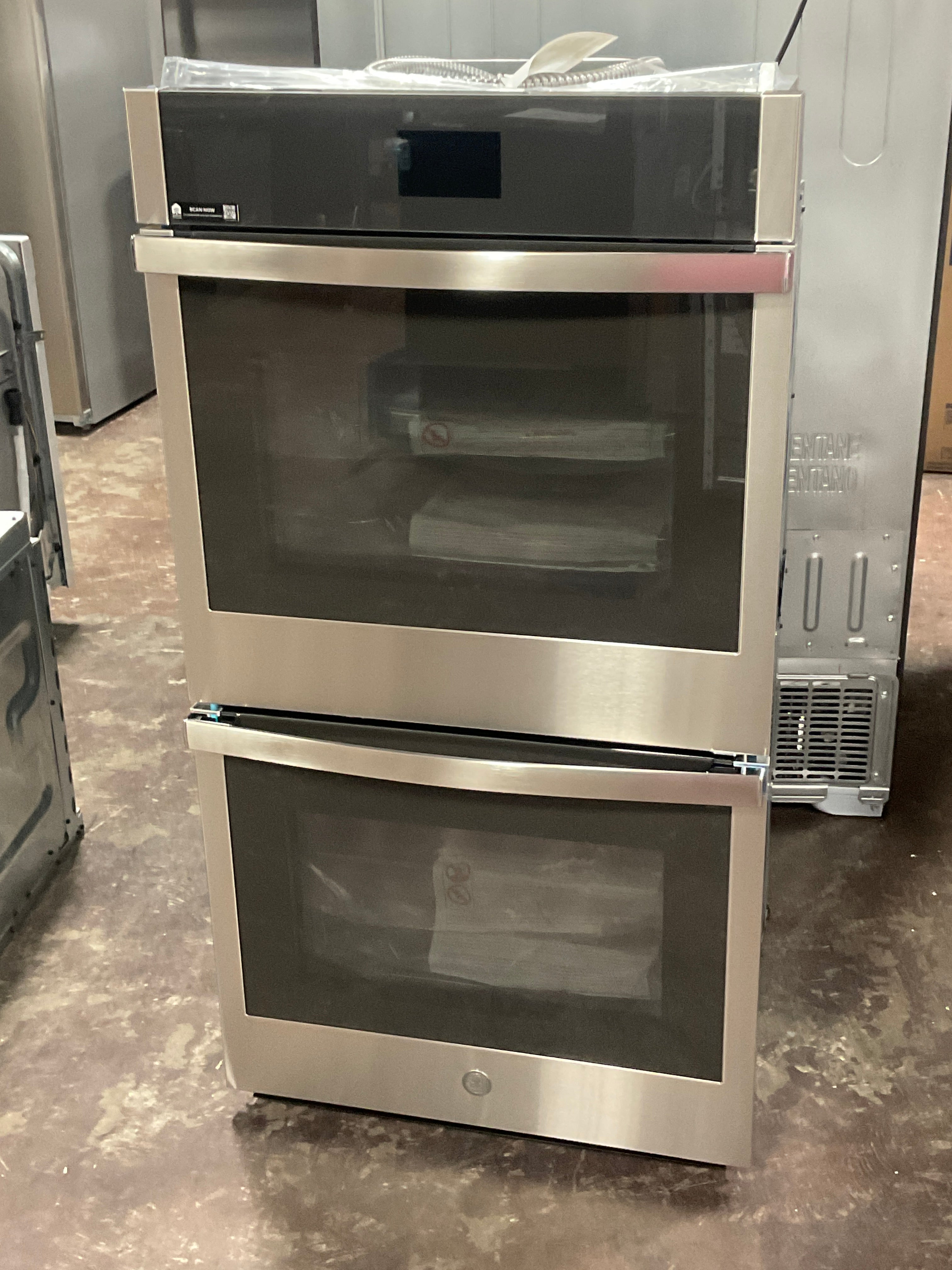 Front view, door closed