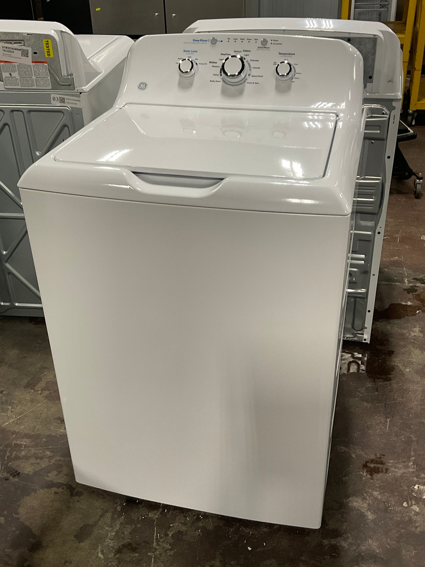 Front view, door closed