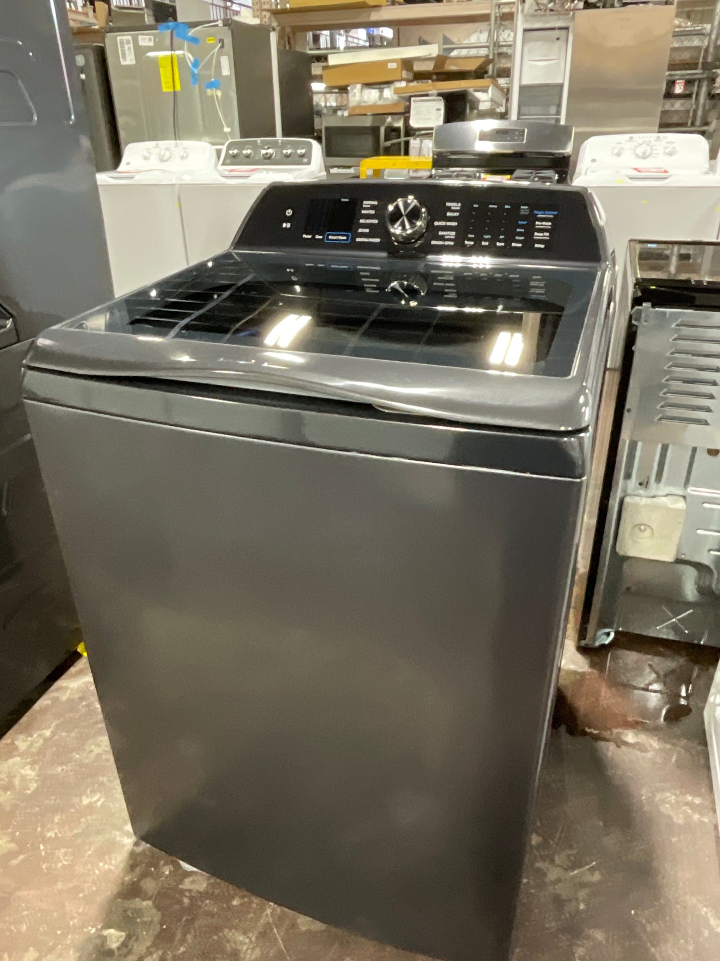 Front view, door closed