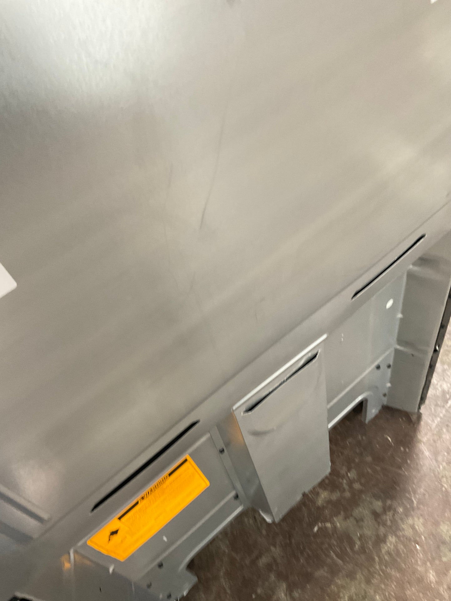 Front view, oven-door closed