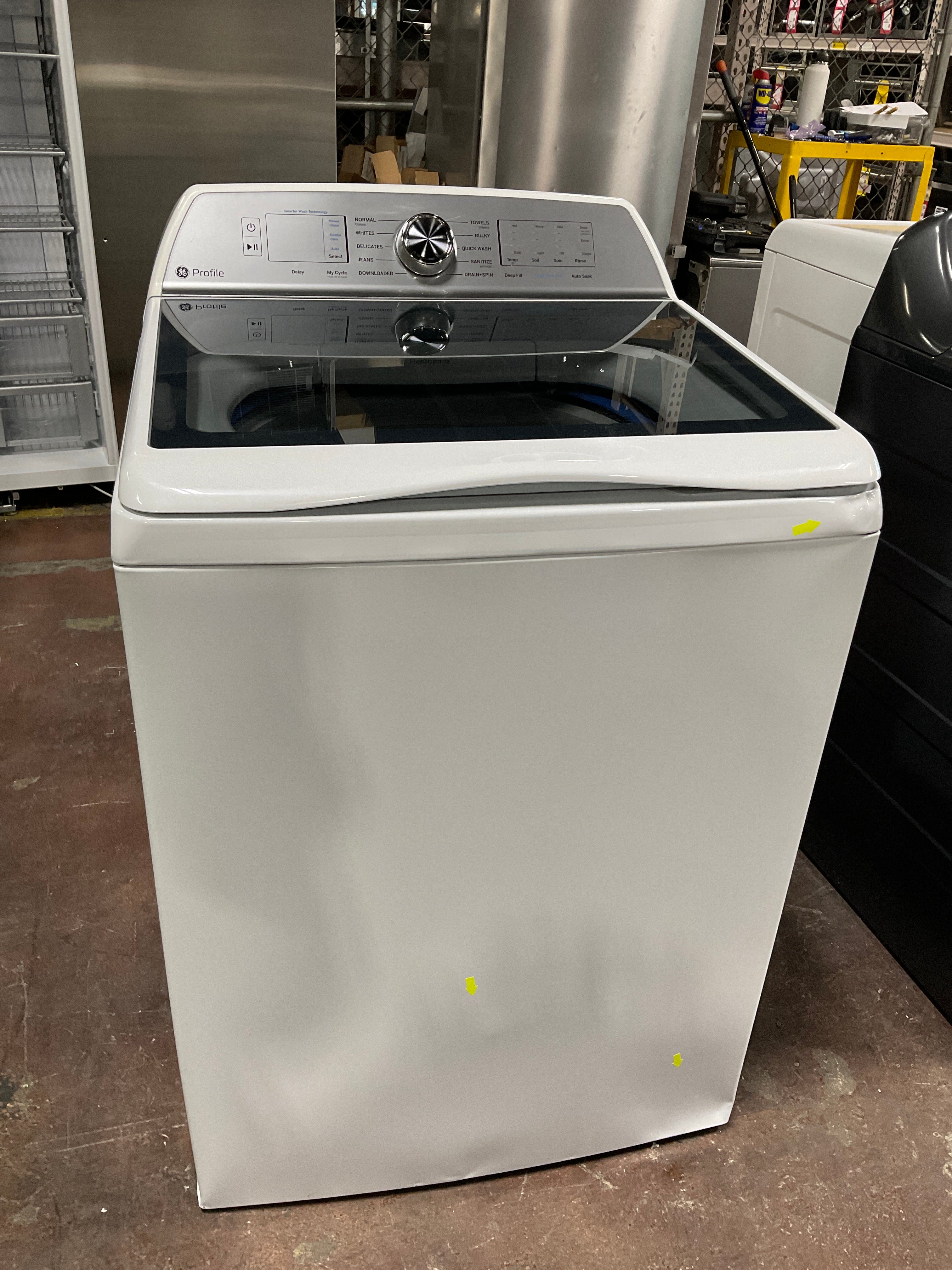 Front view, door closed