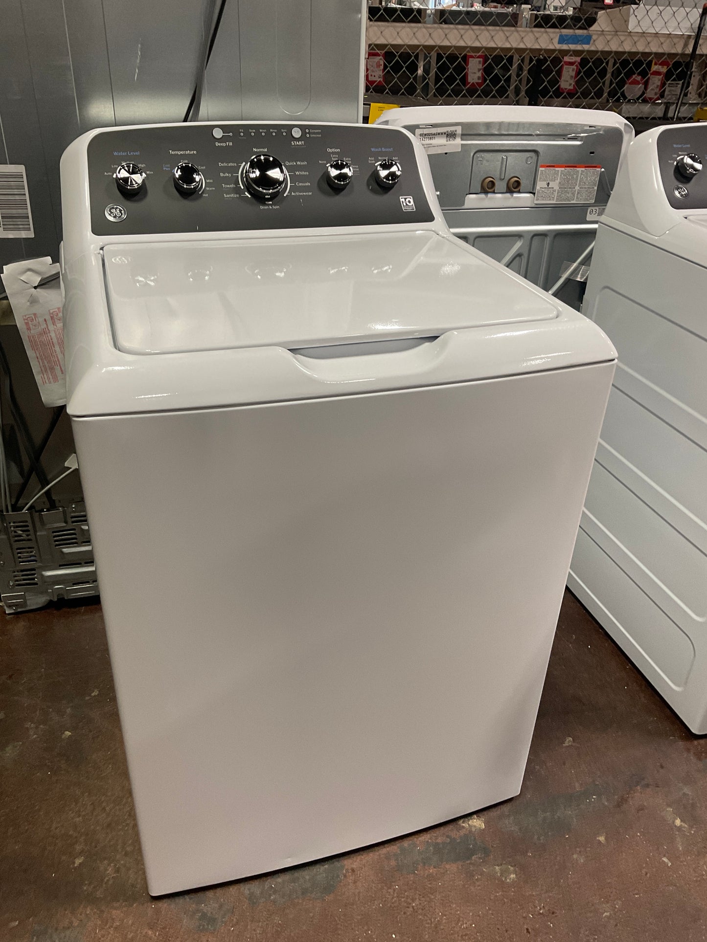 Front view, door closed