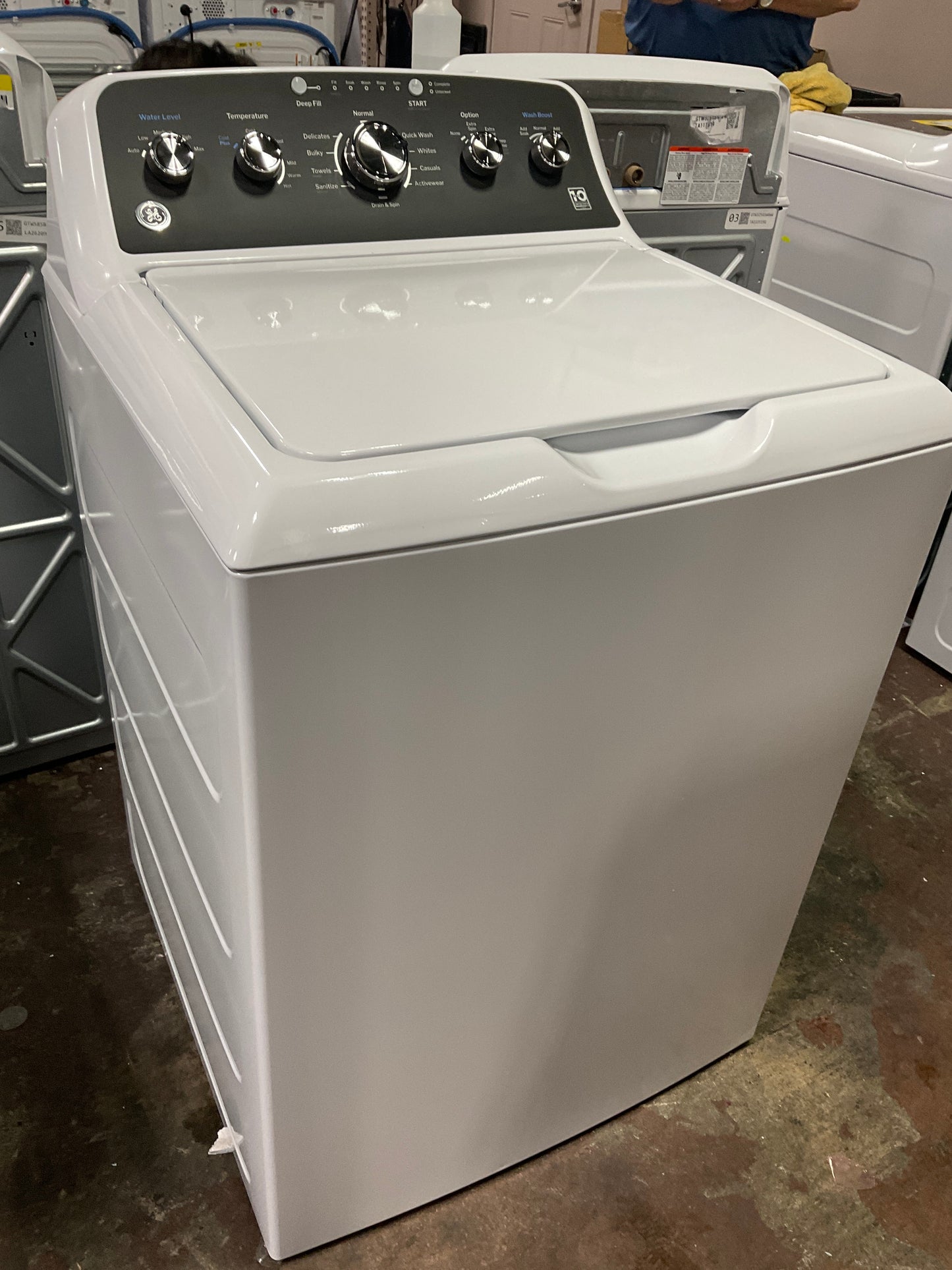 Front view, door closed