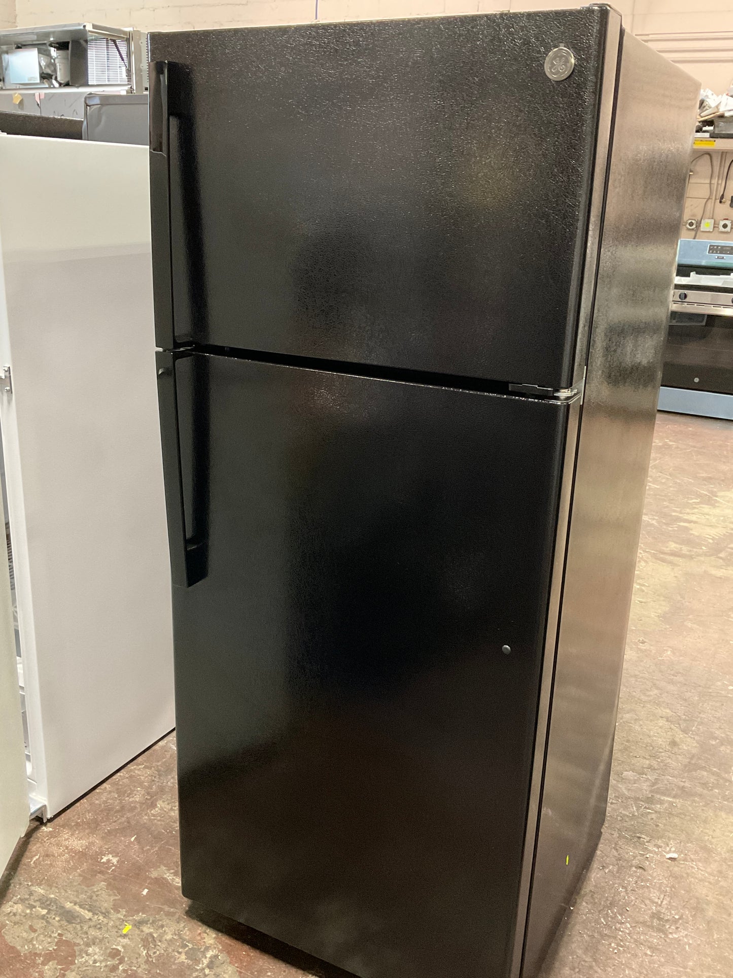 Front view, door closed