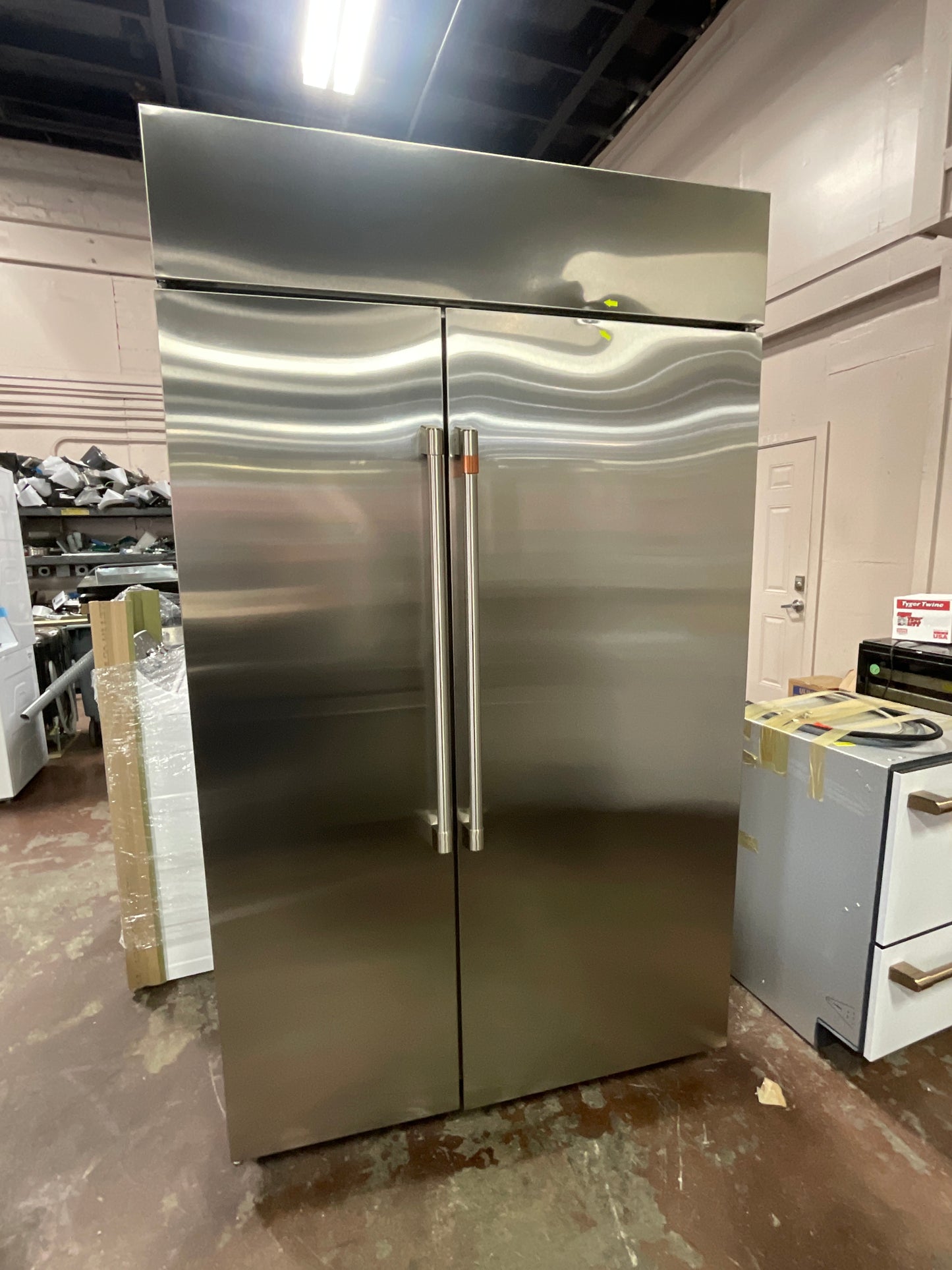 Front view, door closed