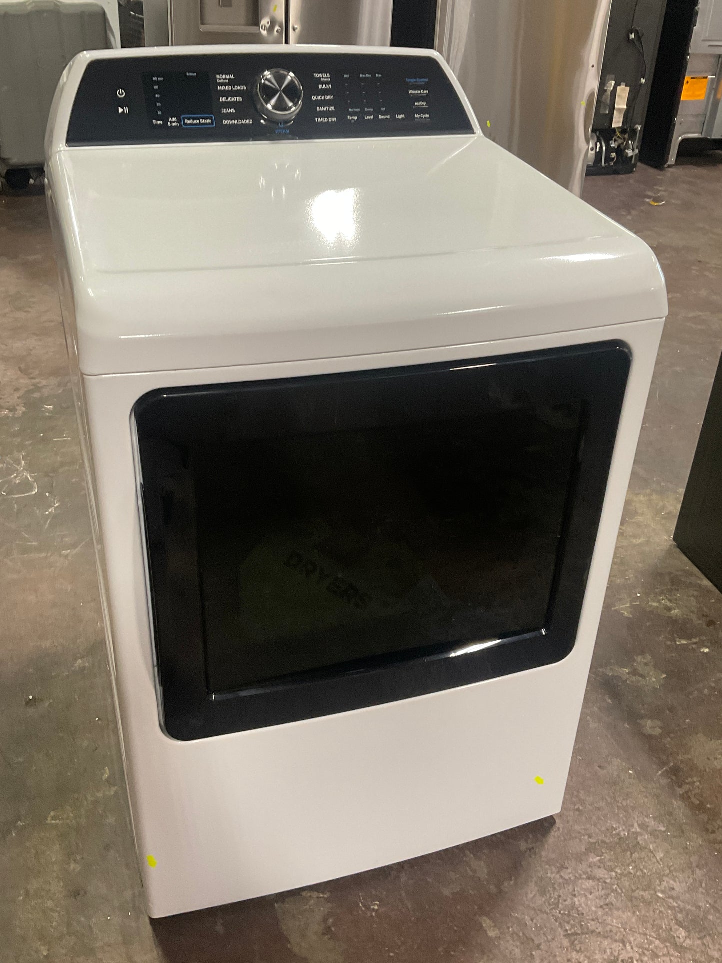 Front view, door closed