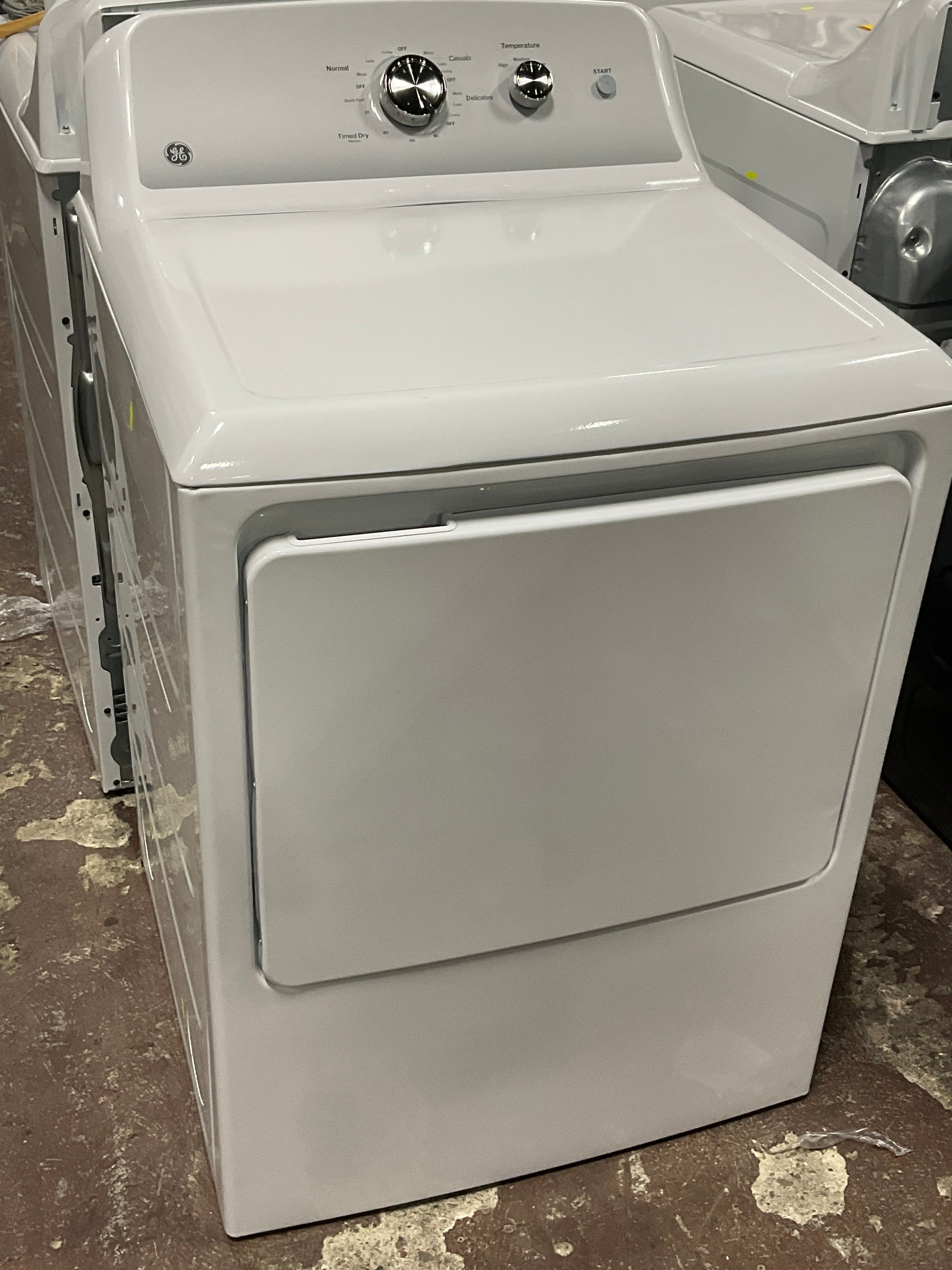 Front view, door closed