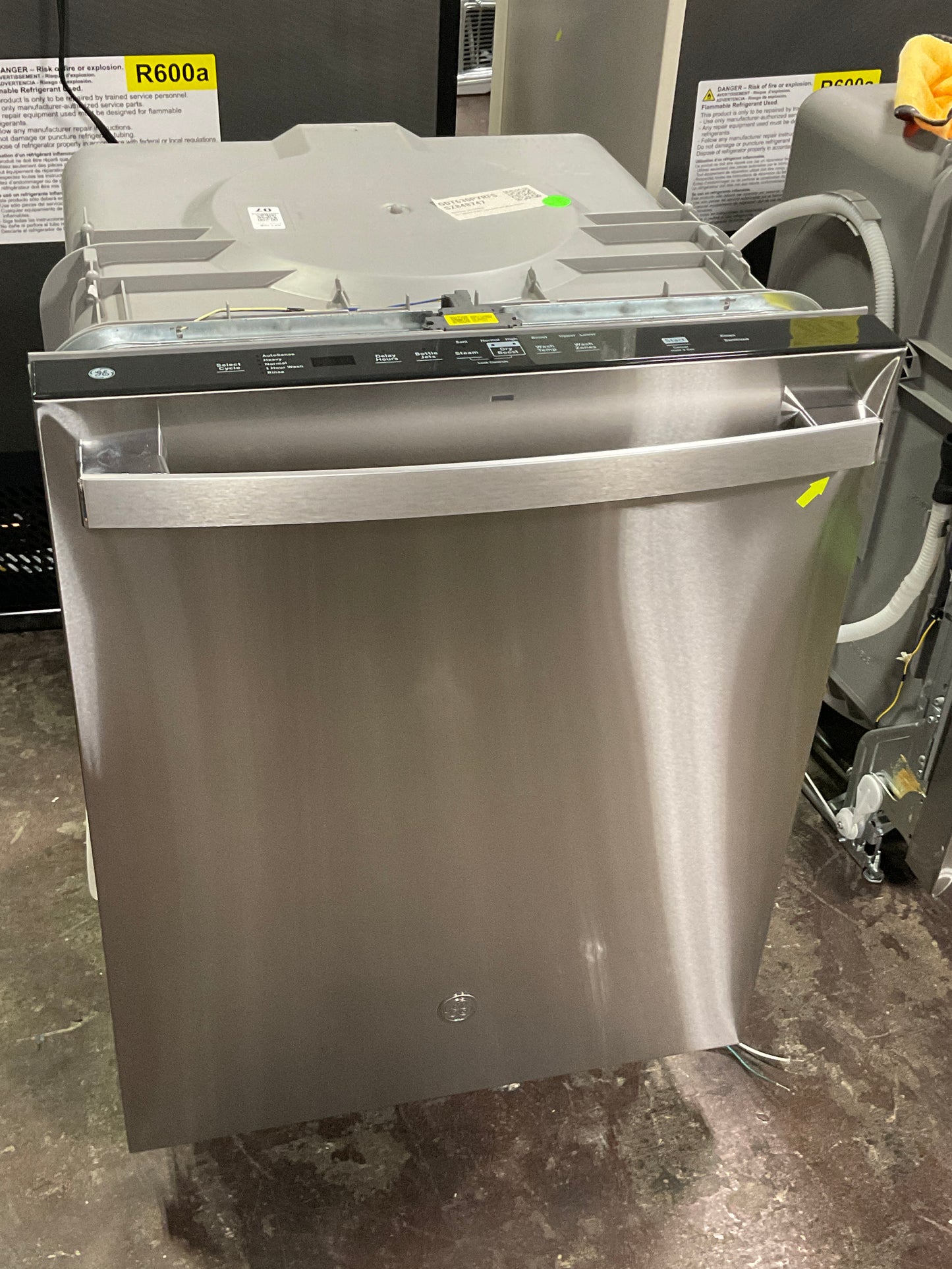 Front view, doors closed