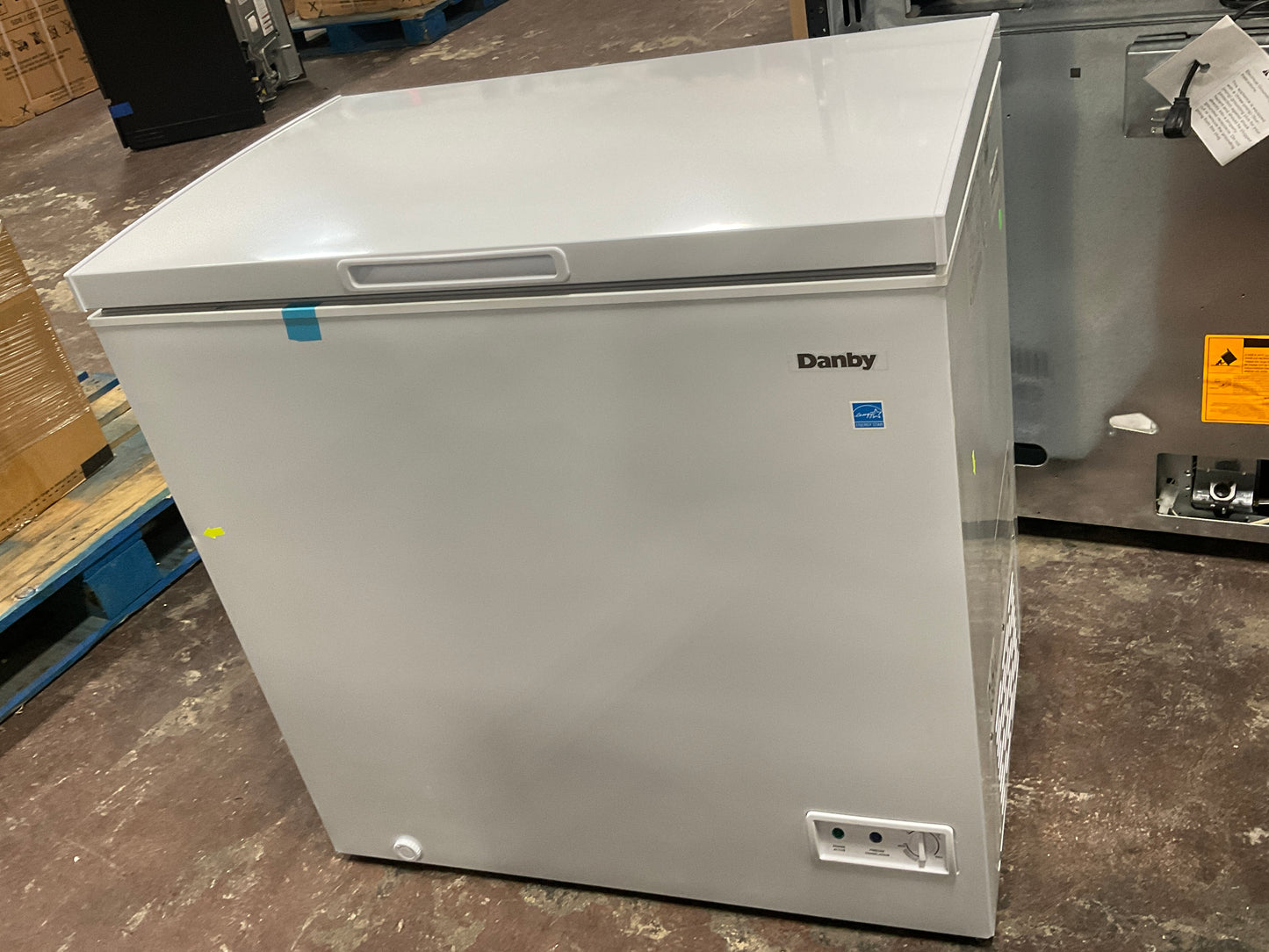 Front view, door closed