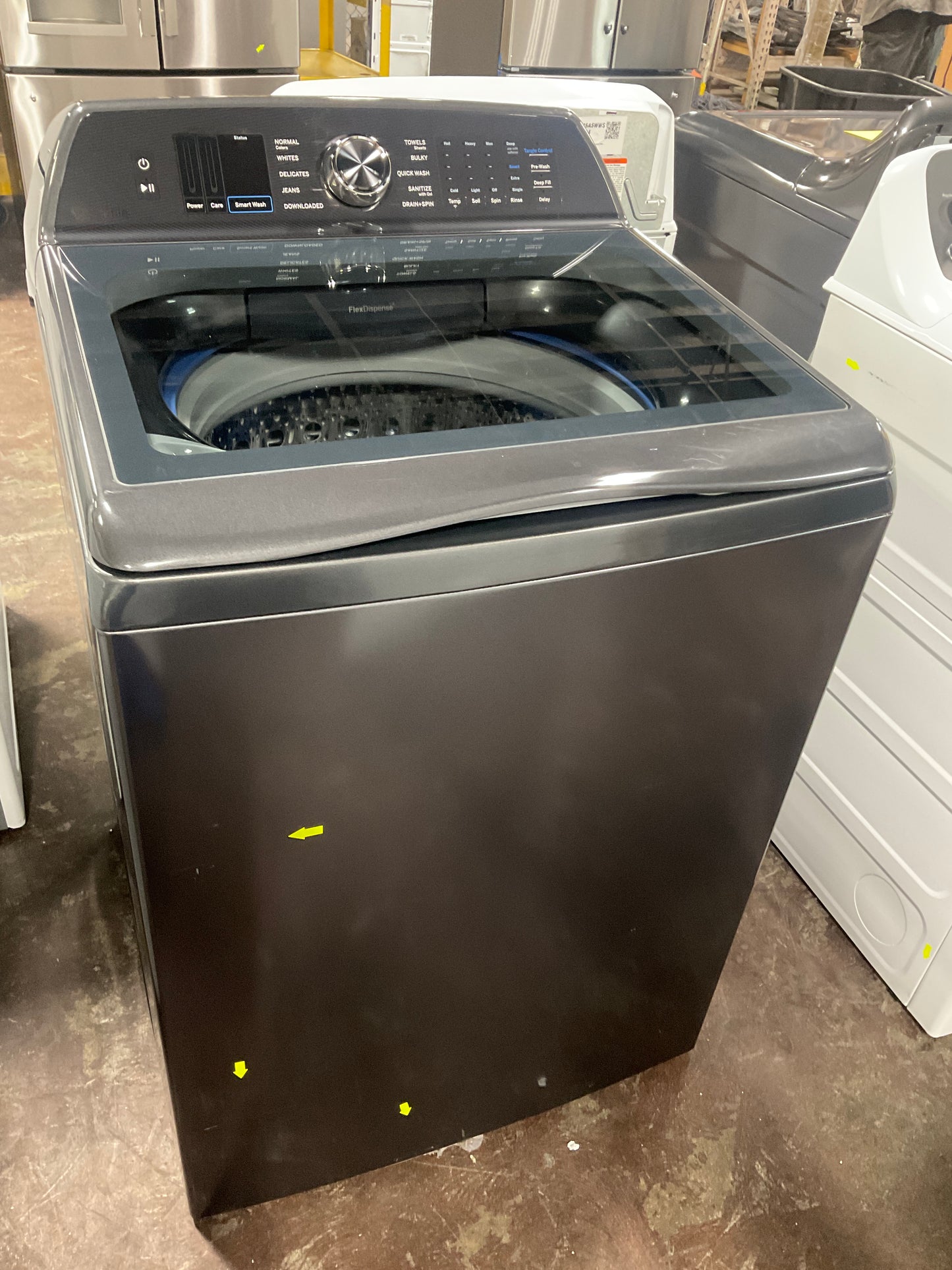 Front view, door closed