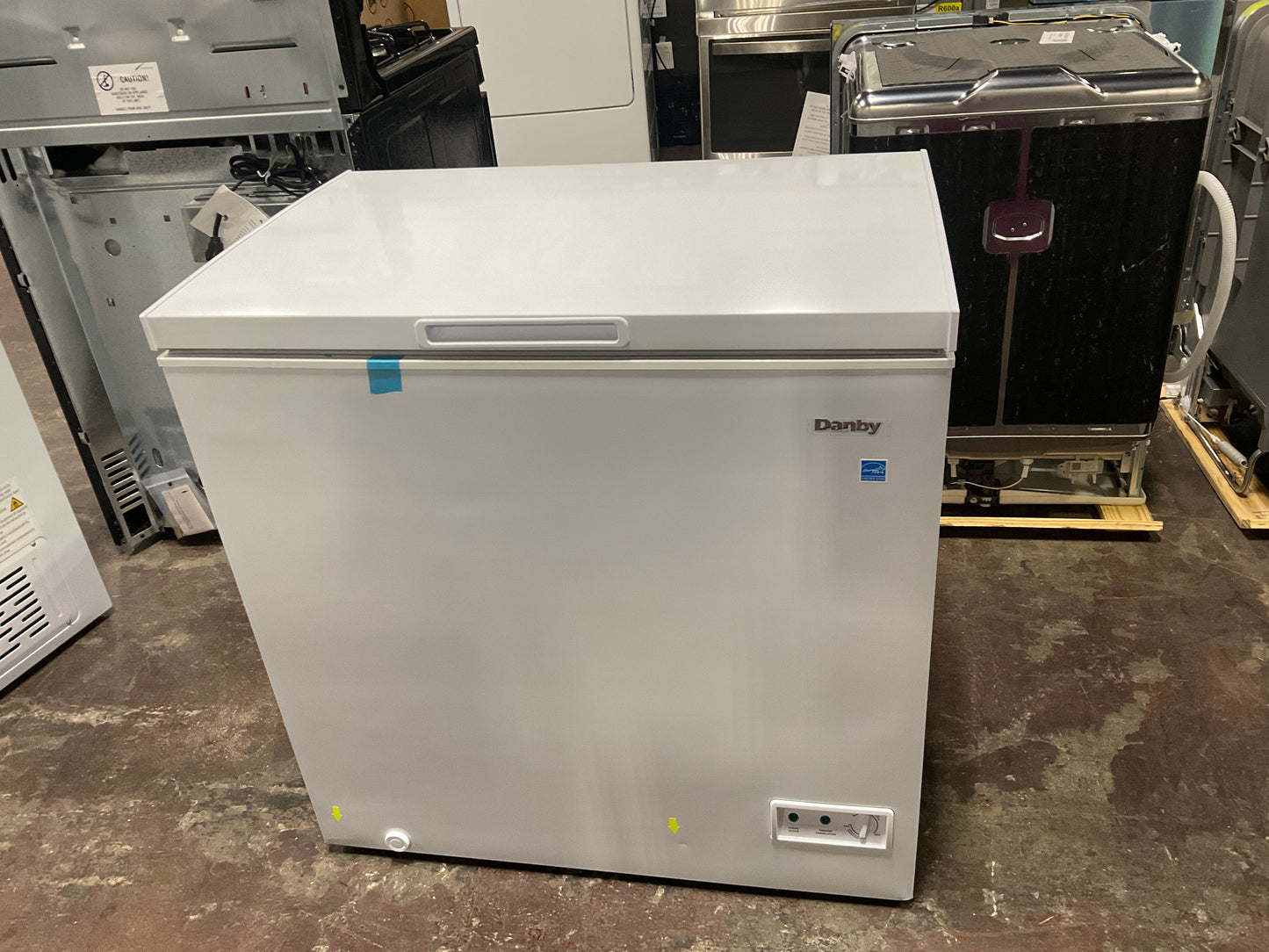 Front view, door closed