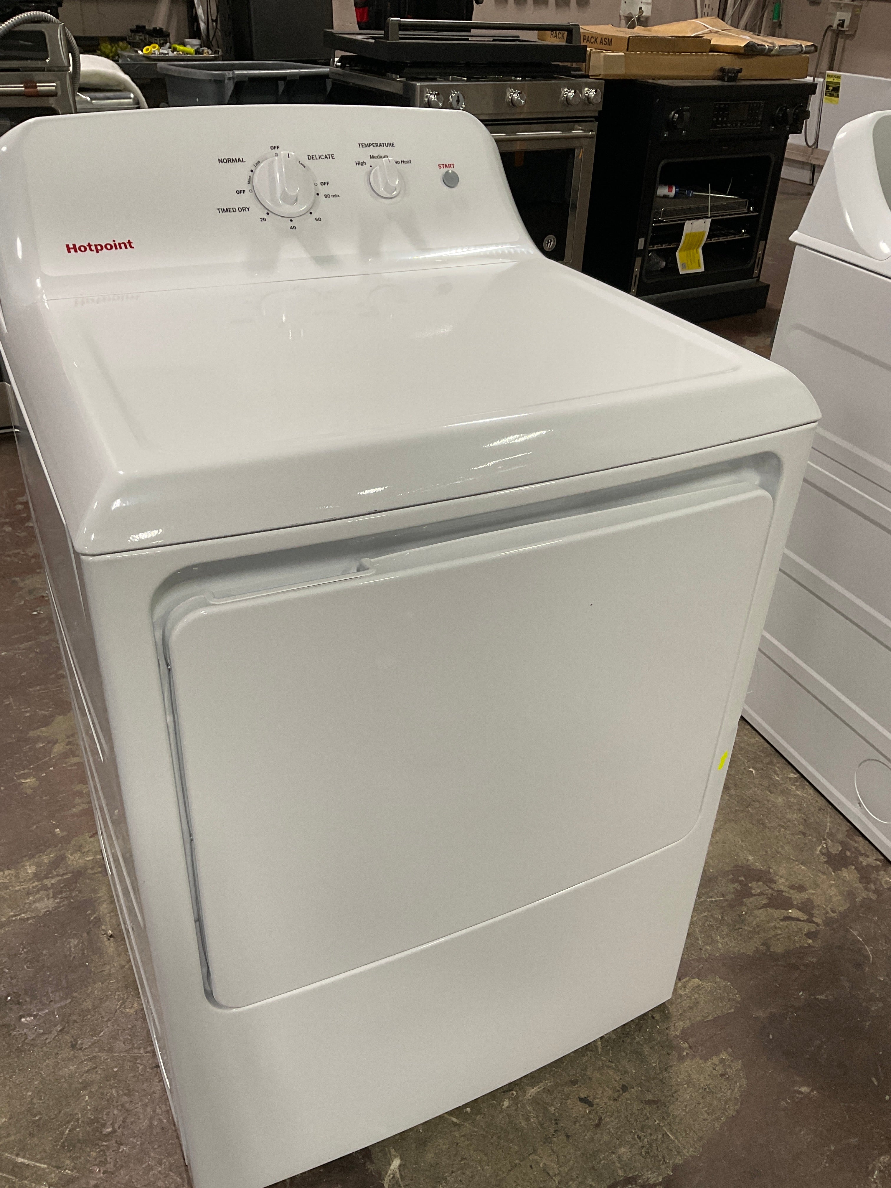 Front view, door closed