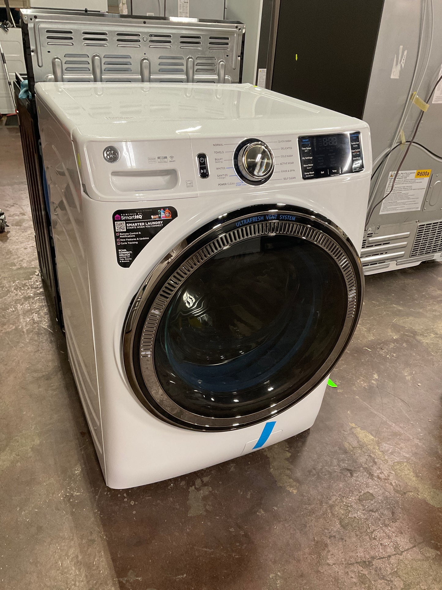 Front view, door closed