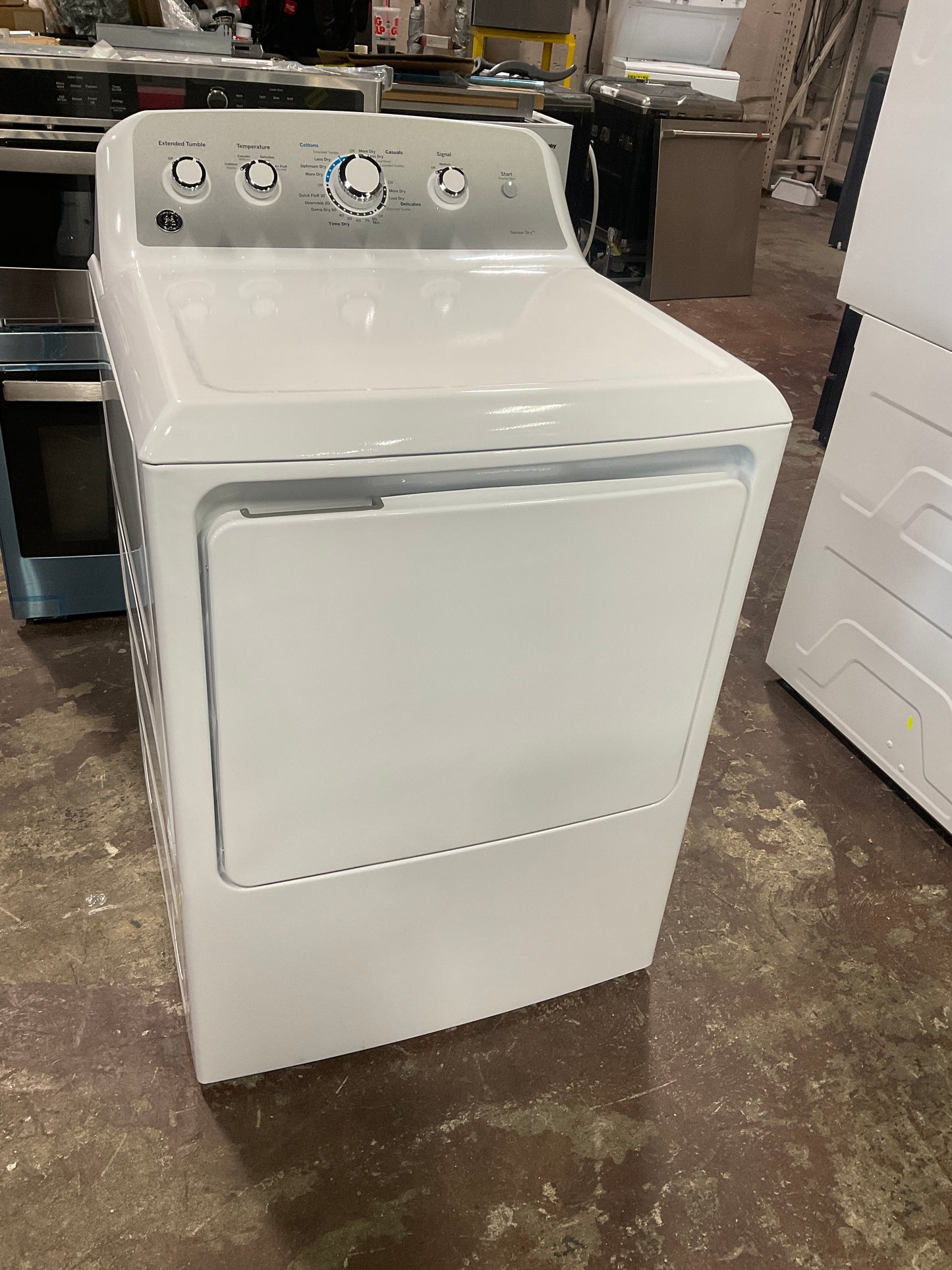 Front view, door closed