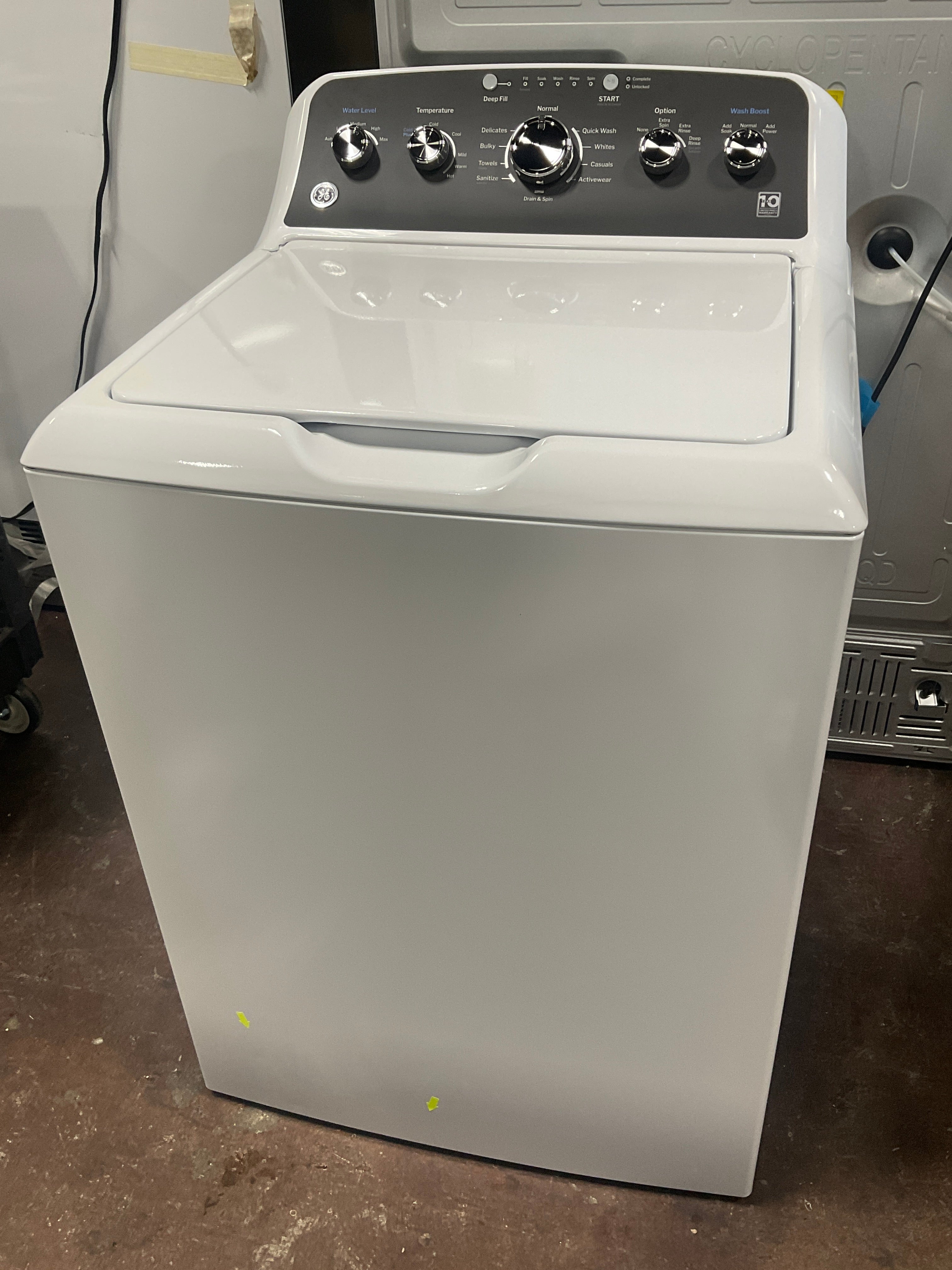 Front view, door closed