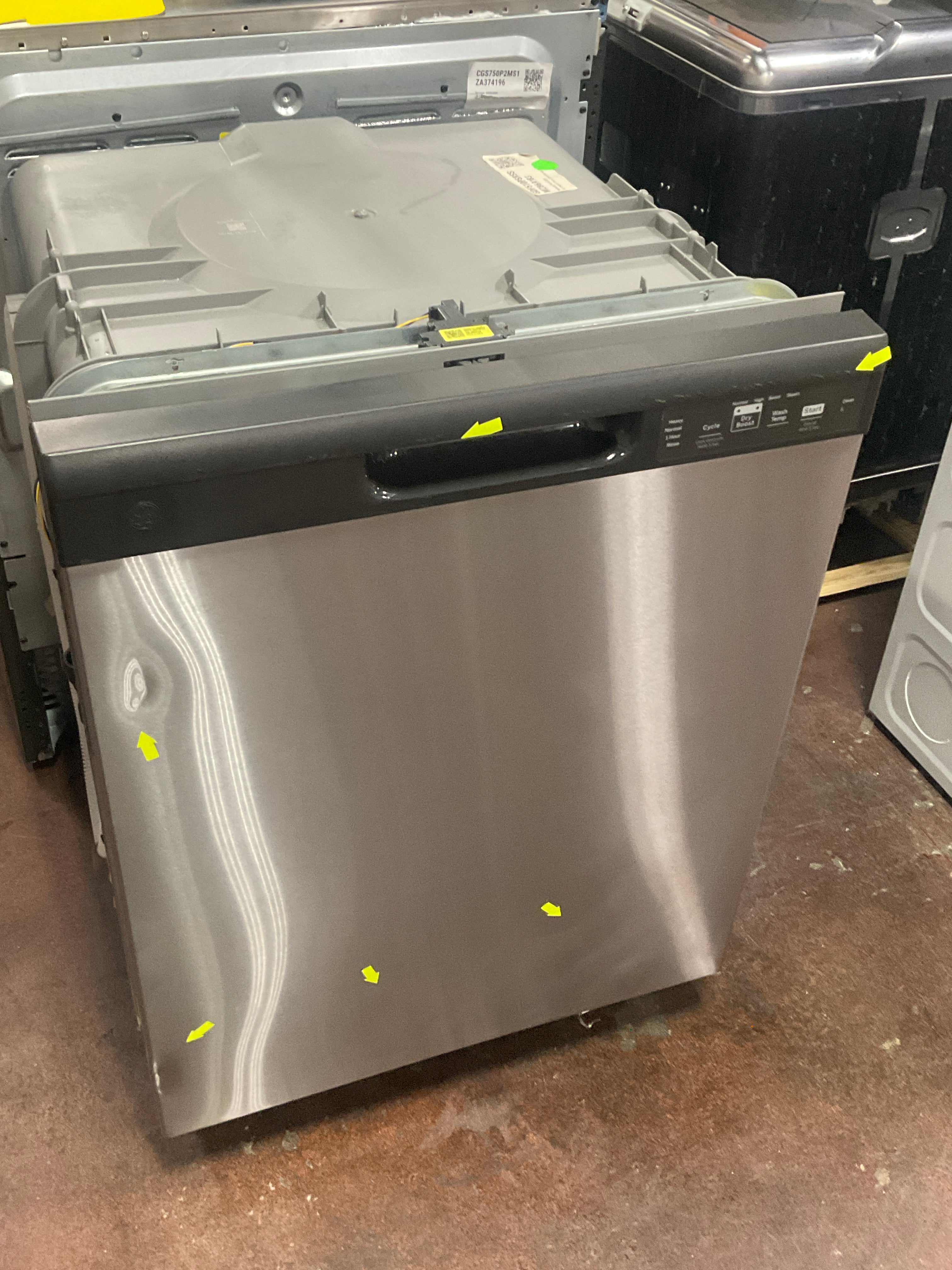 Front view, doors closed