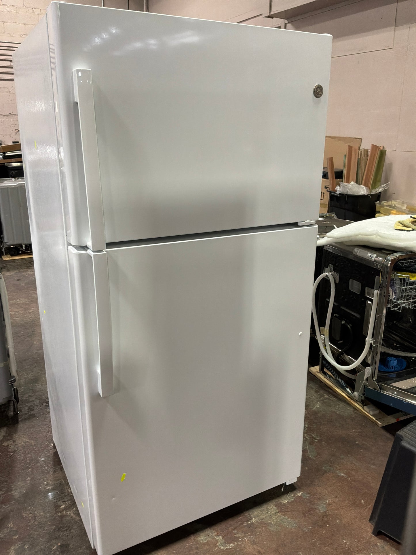 Front view, door closed