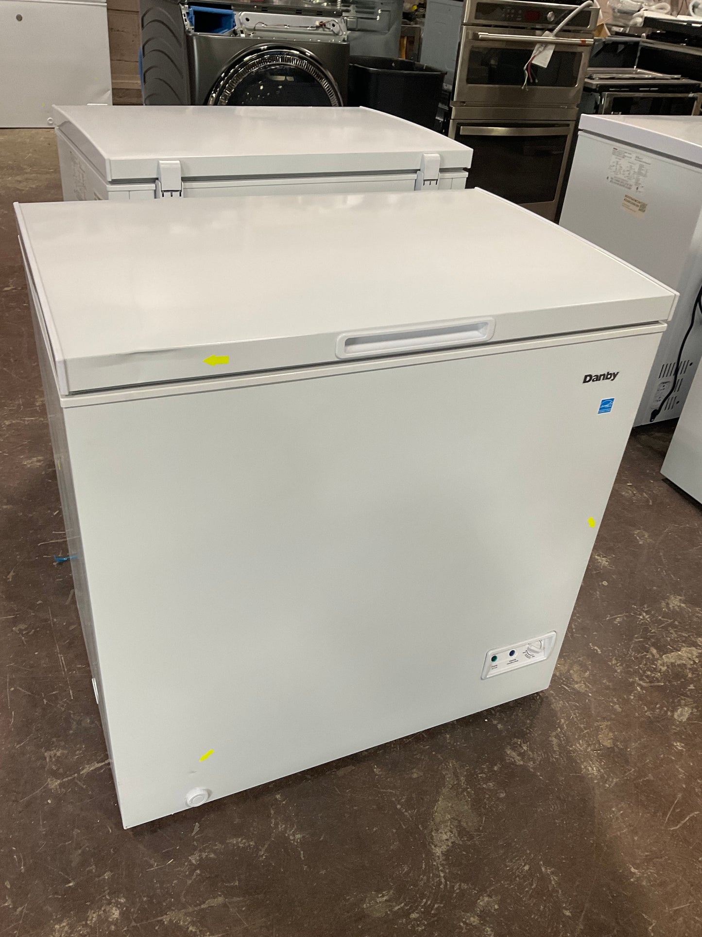 Front view, door closed