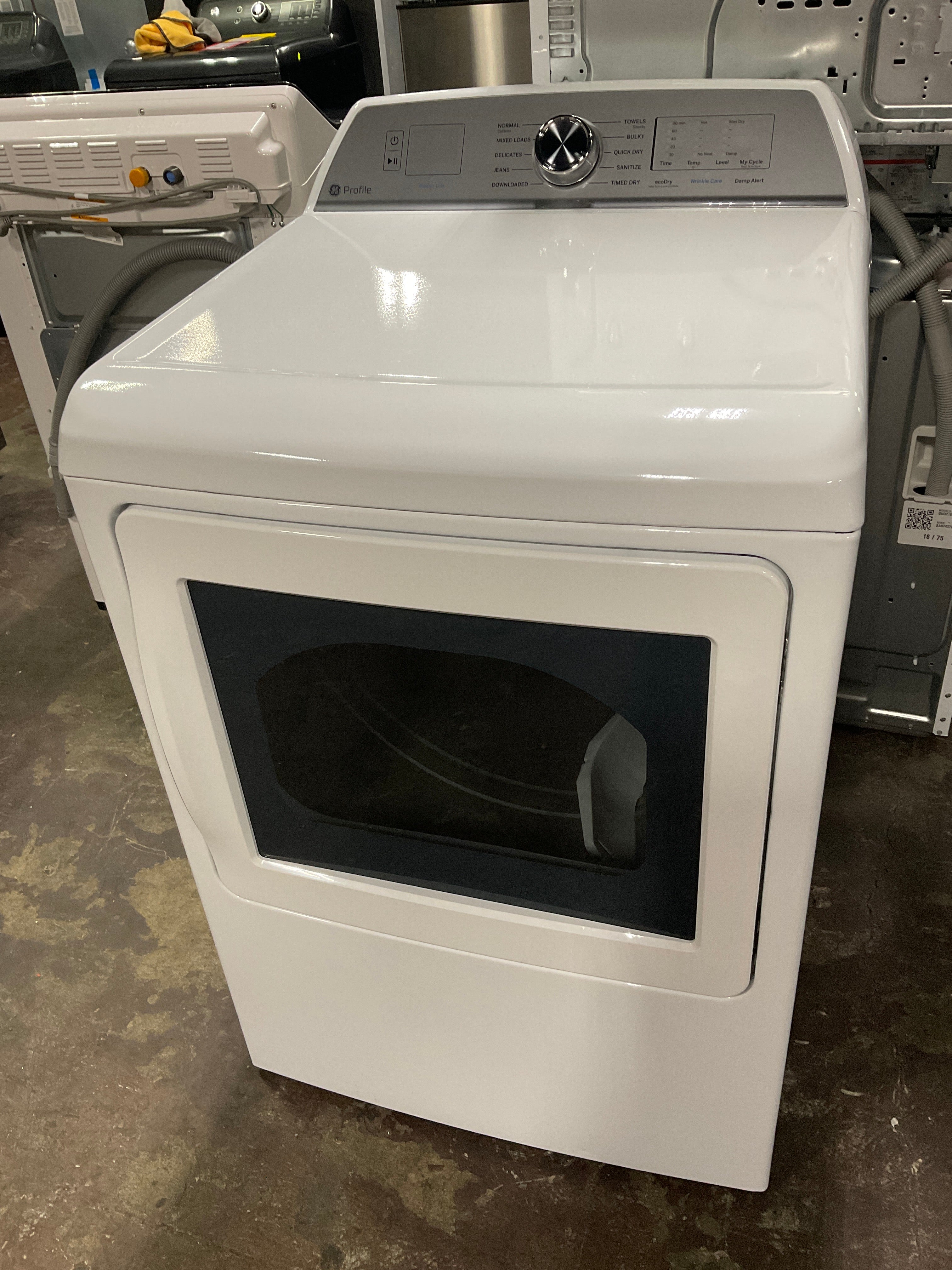 Front view, door closed