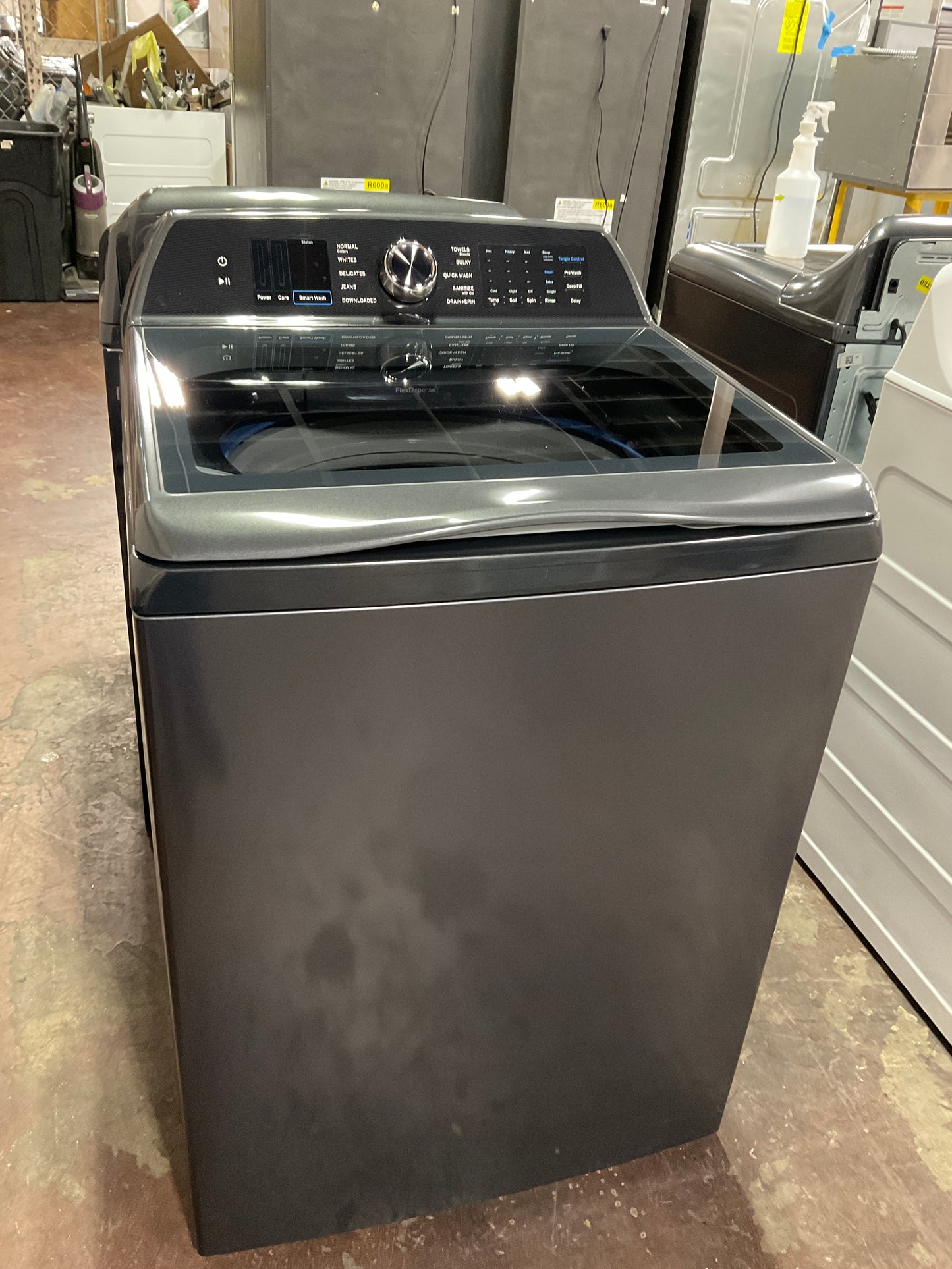 Front view, door closed