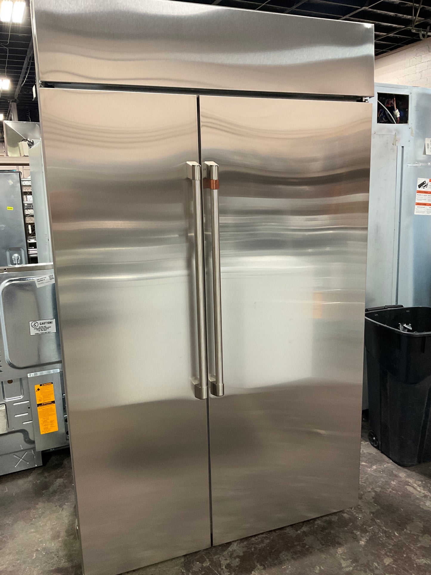 Front view, door closed