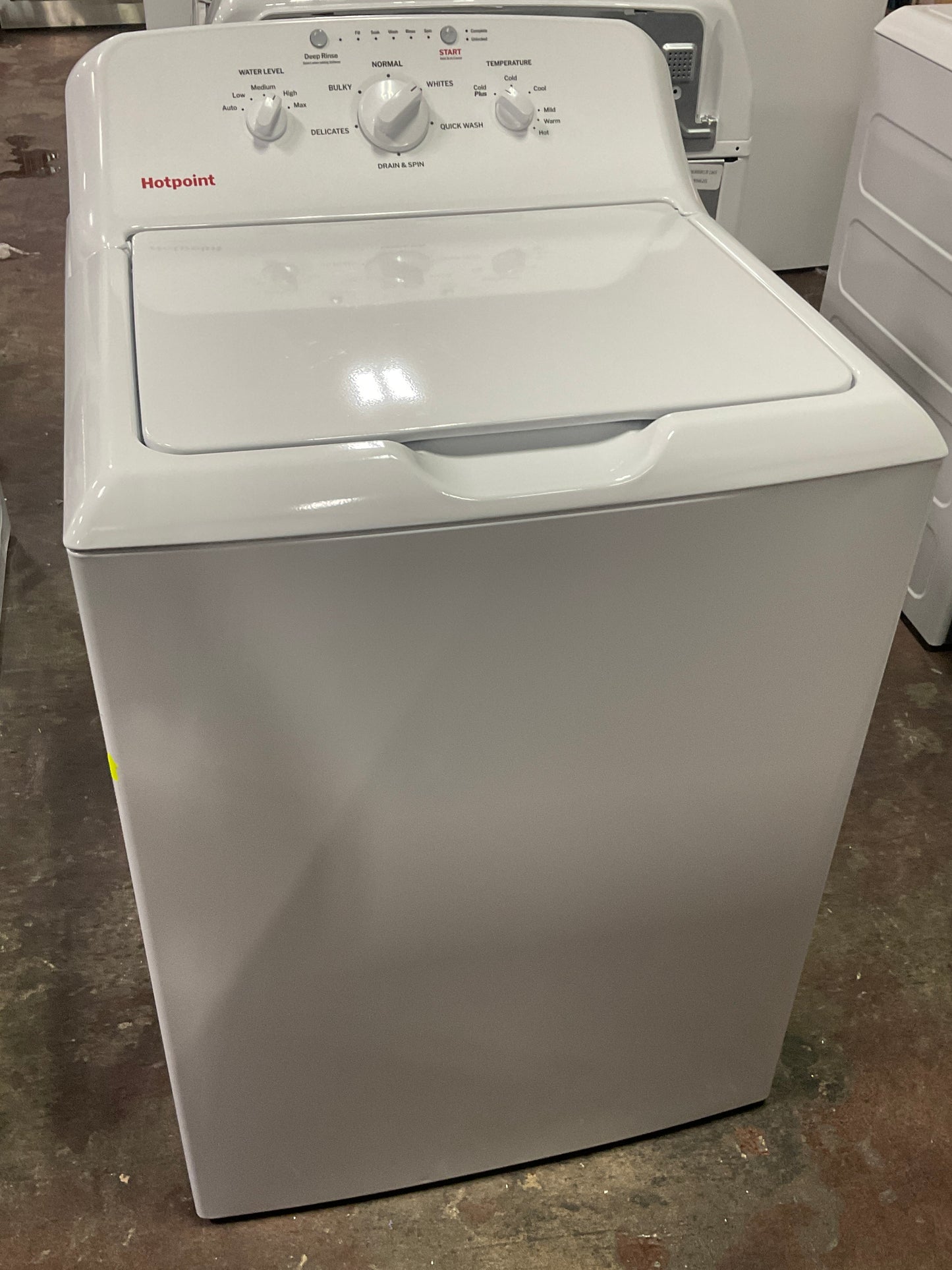 Front view, door closed