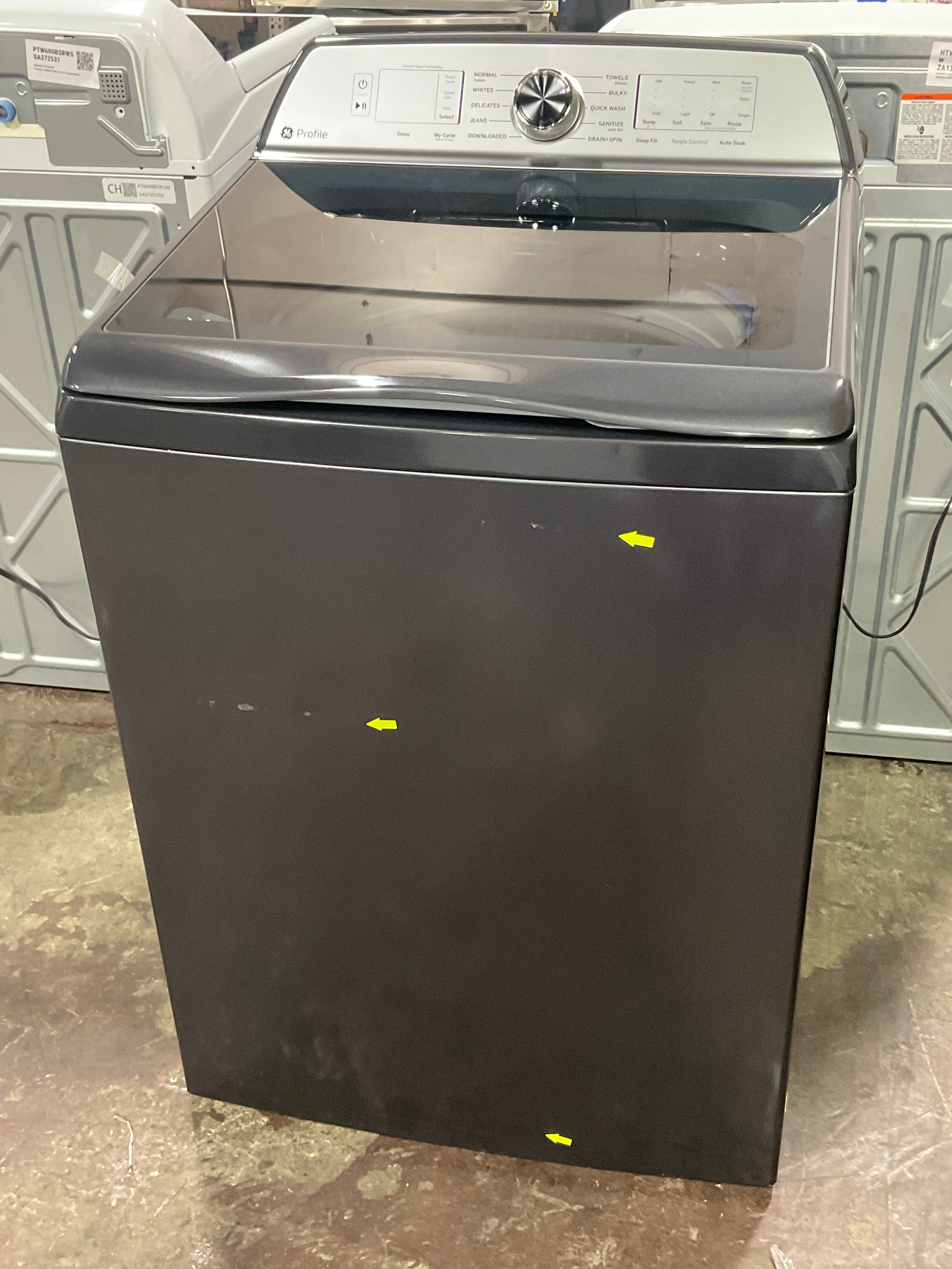 Front view, door closed