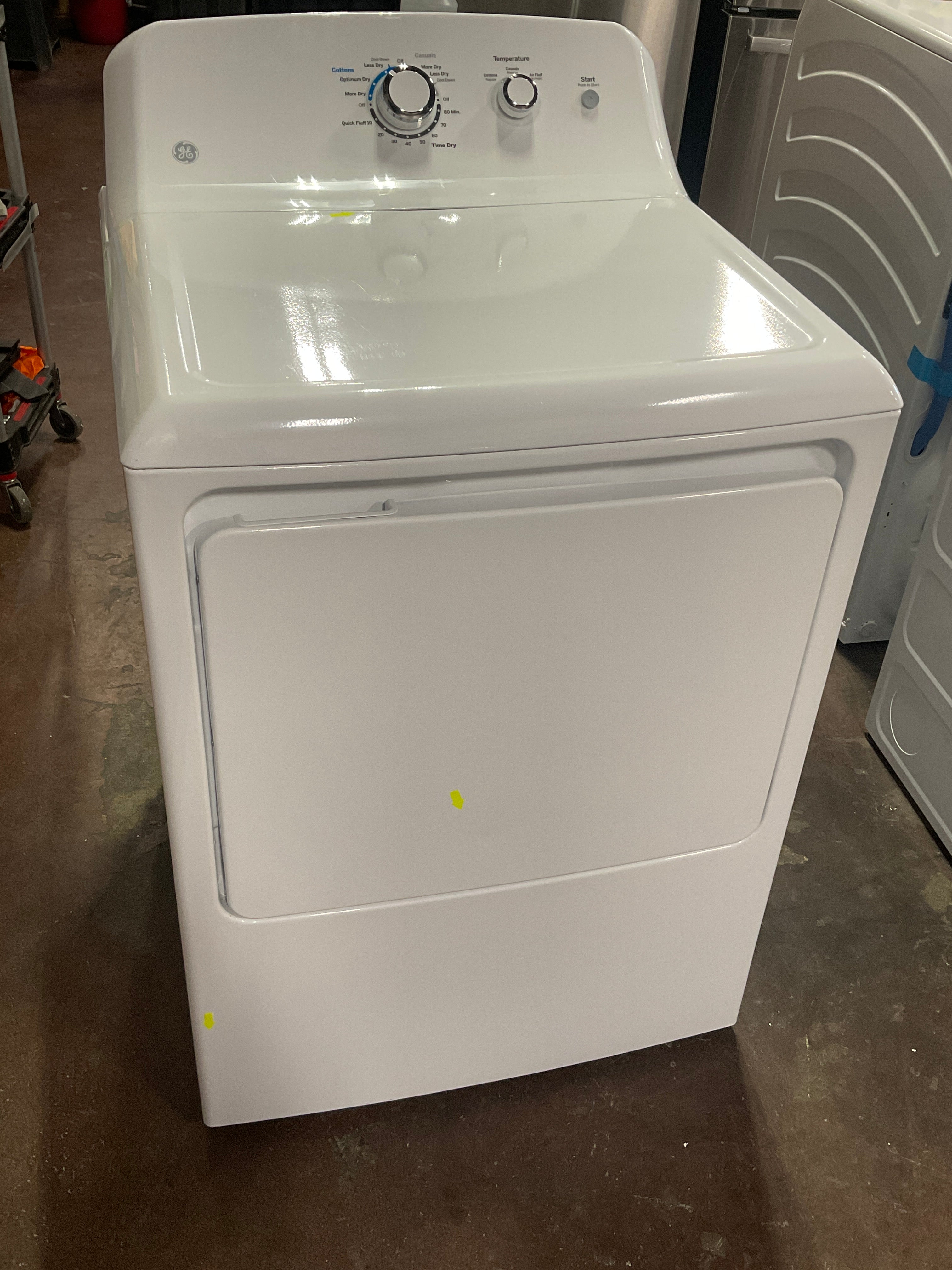 Front view, door closed