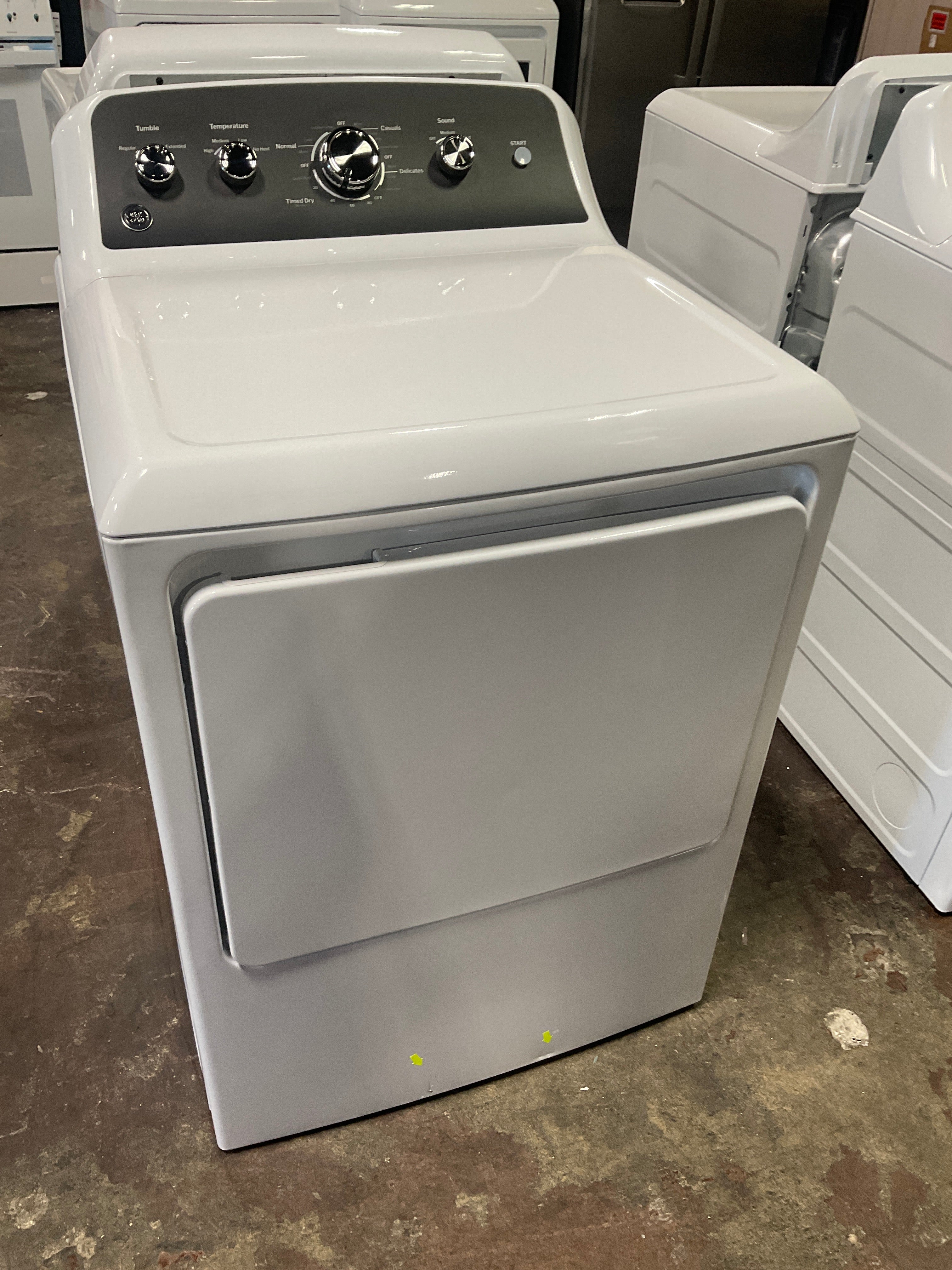 Front view, door closed