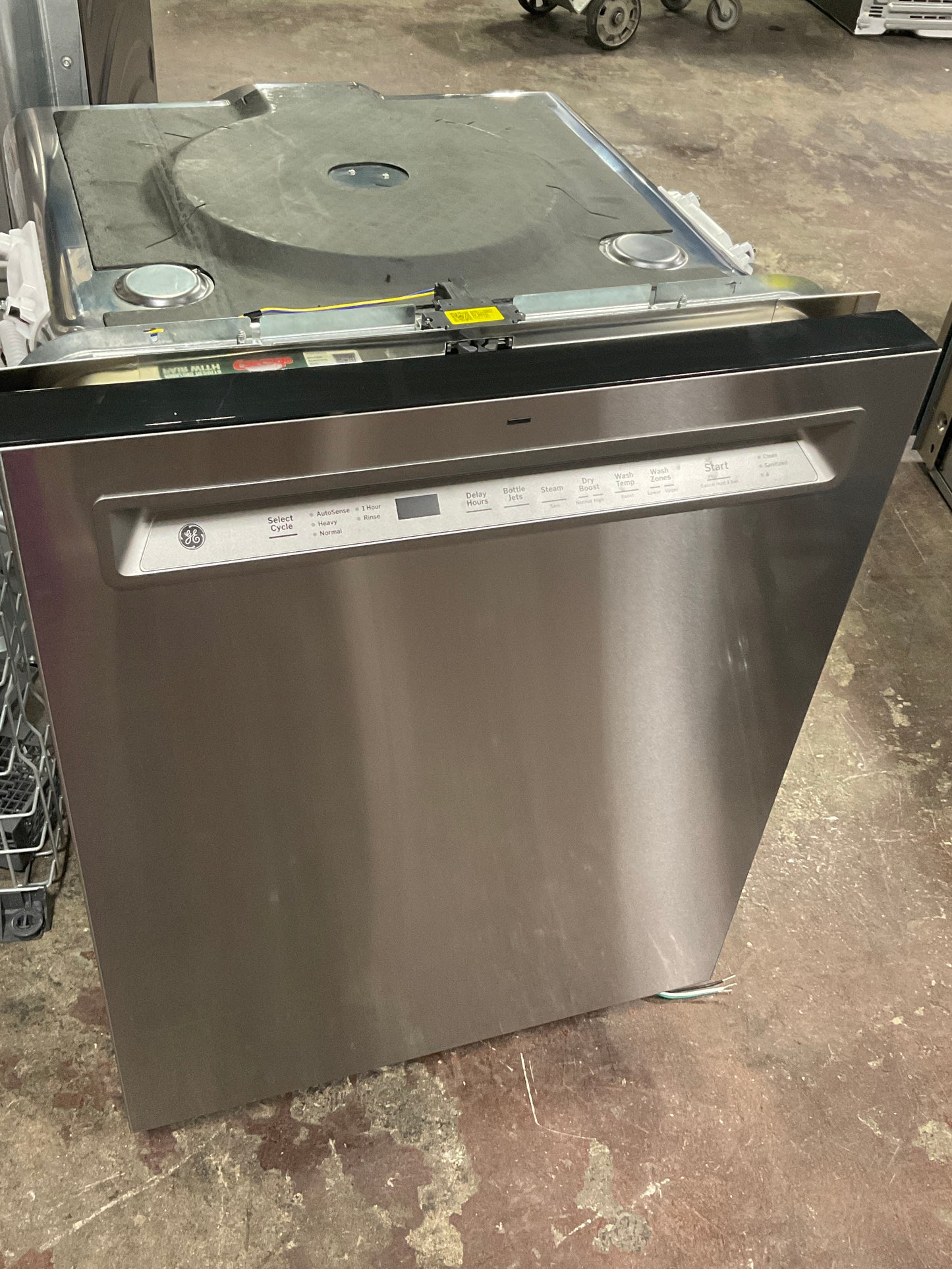 Front view, doors closed